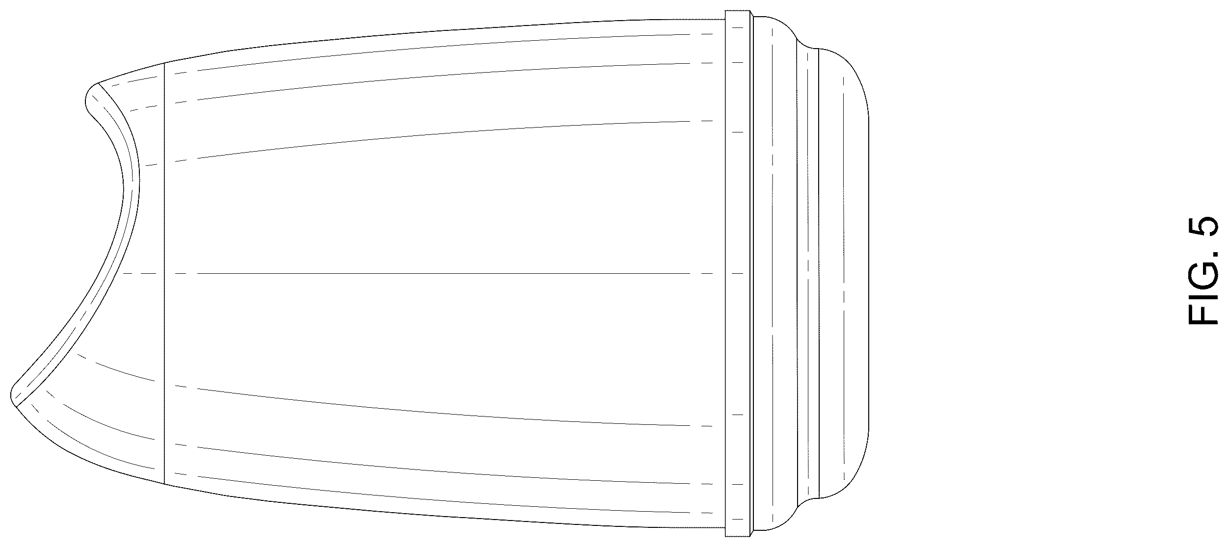 Patent USD1123636 Figure 5 – Bottle