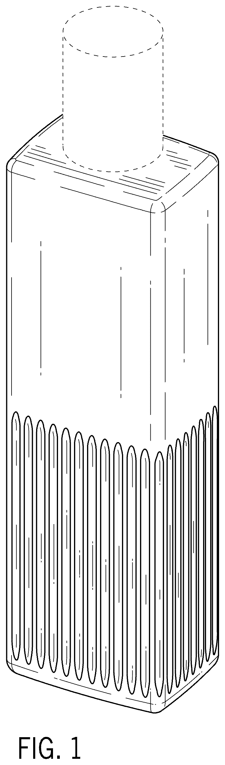 Patent USD1123639 Figure 1 – Bottle