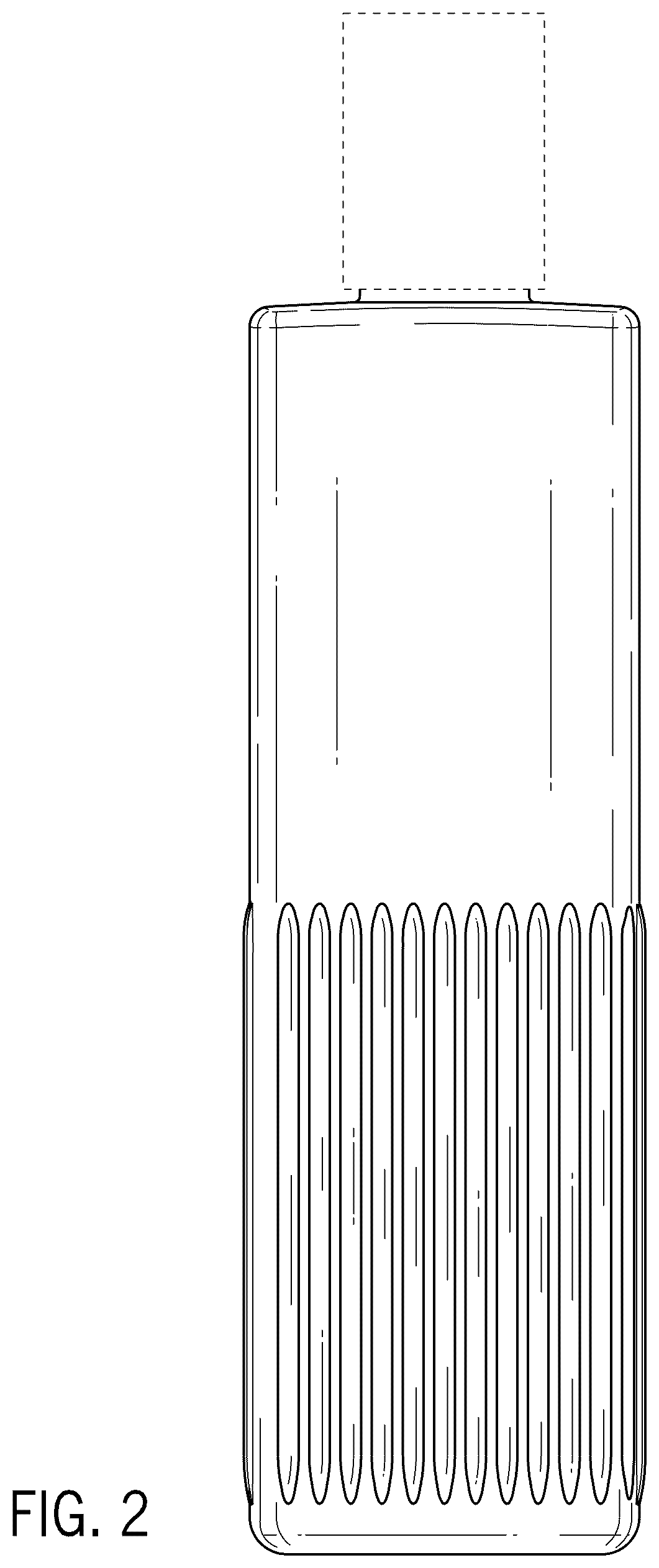 Patent USD1123639 Figure 2 – Bottle