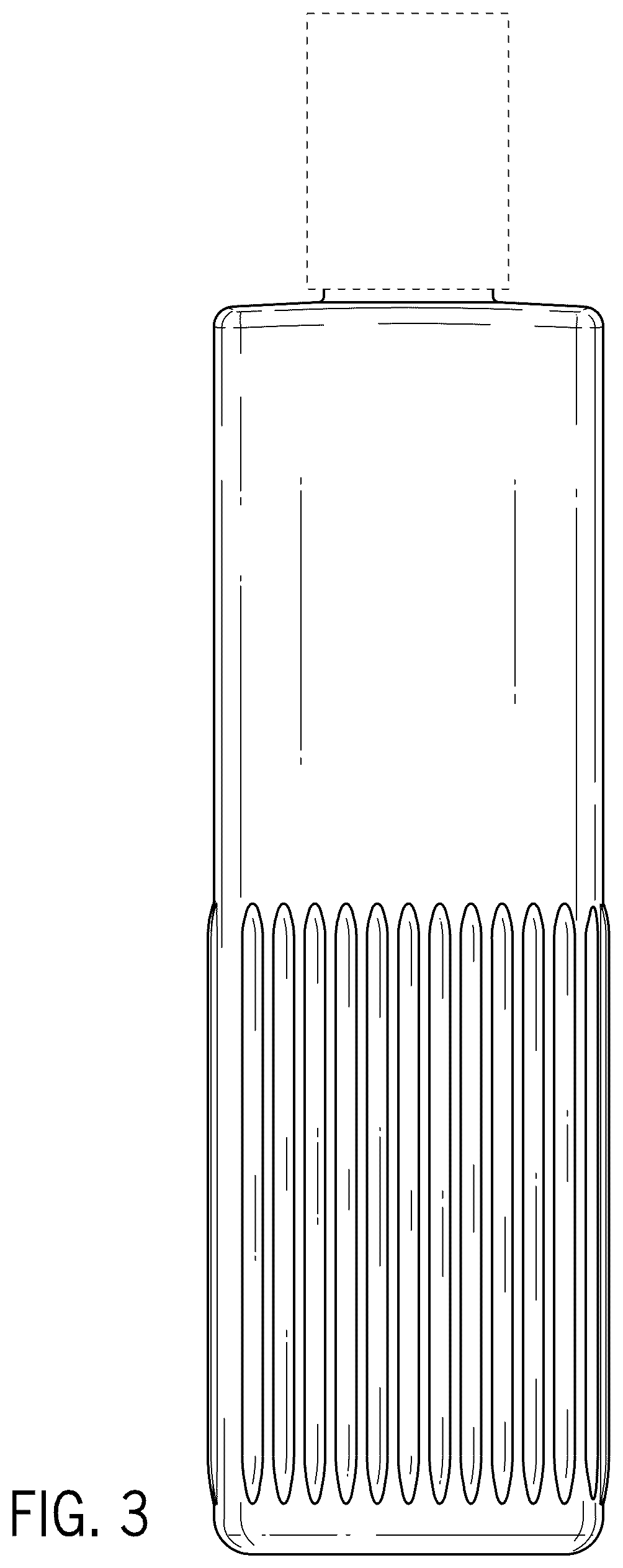 Patent USD1123639 Figure 3 – Bottle