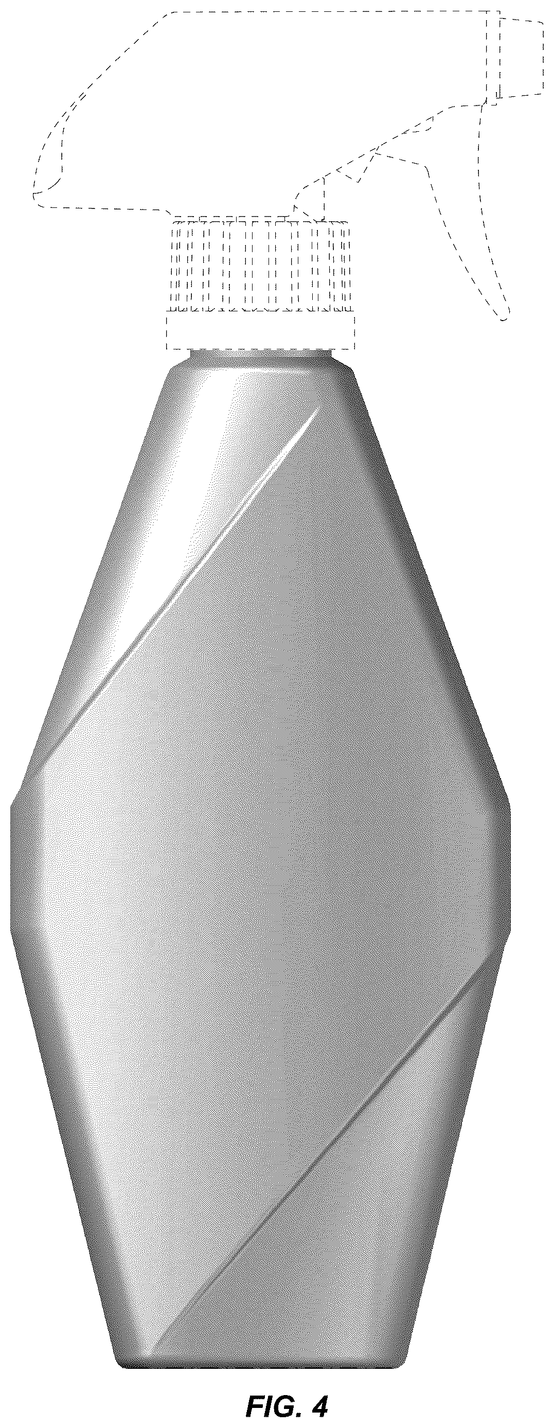 Patent USD1123641 Figure 4 – Container