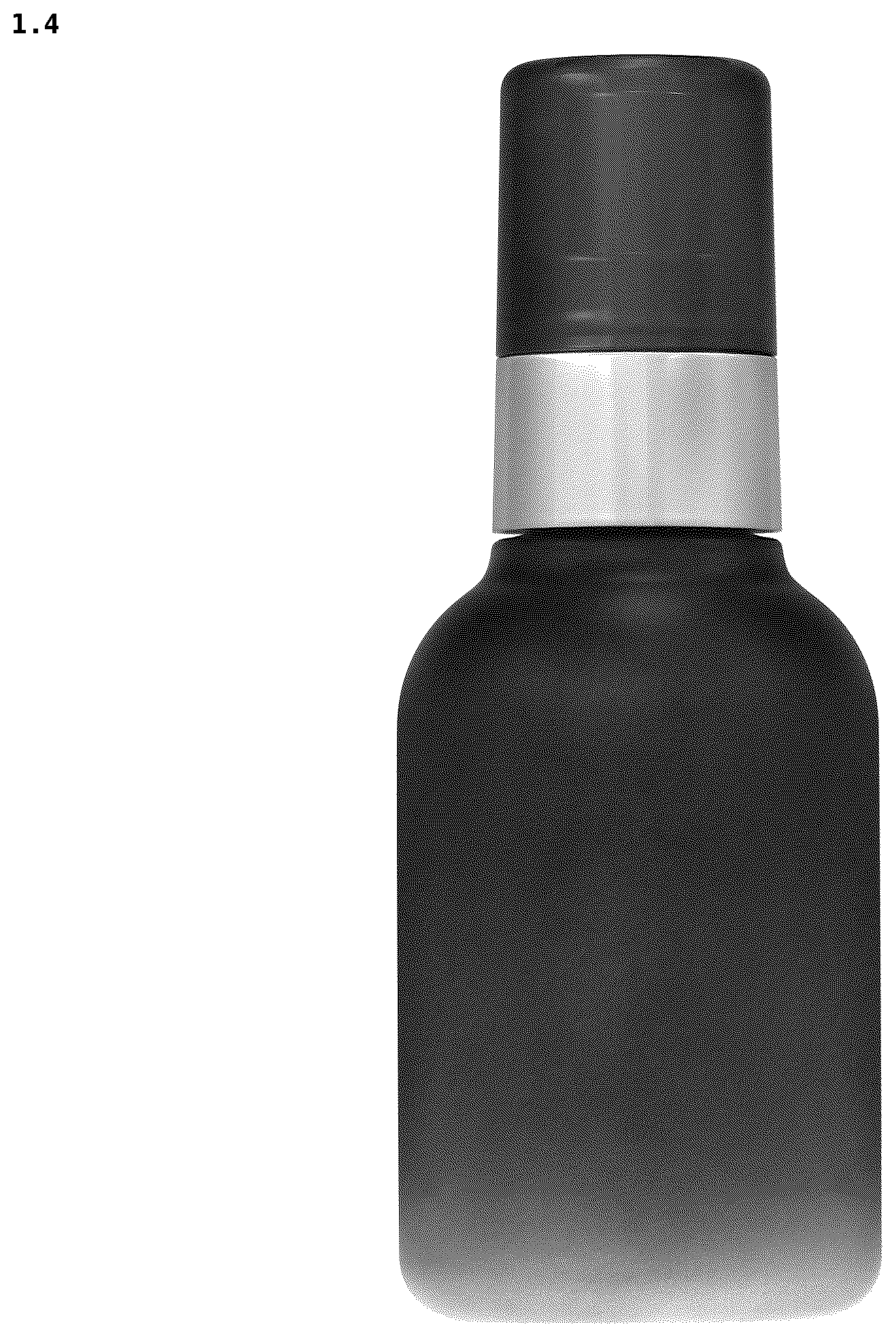 Patent USD1123642 Figure 4 – Spray bottle