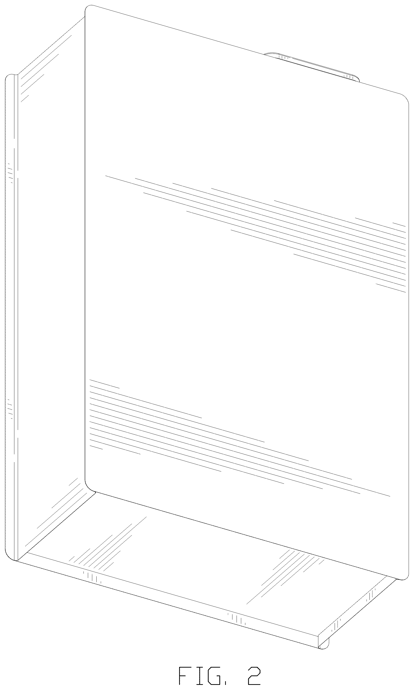 Patent USD1123643 Figure 2 – Packaging bag