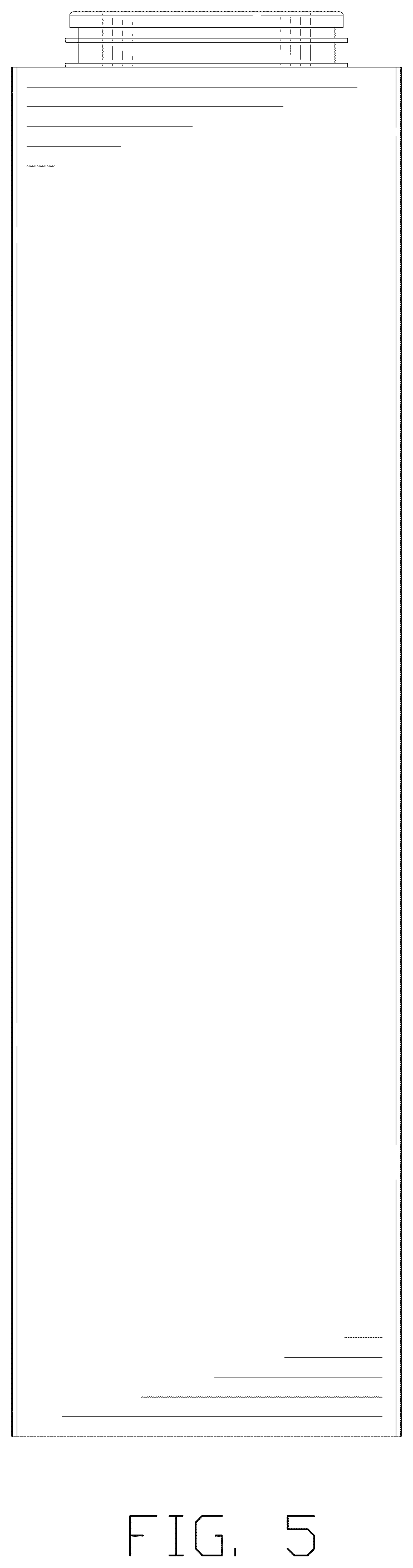 Patent USD1123643 Figure 5 – Packaging bag