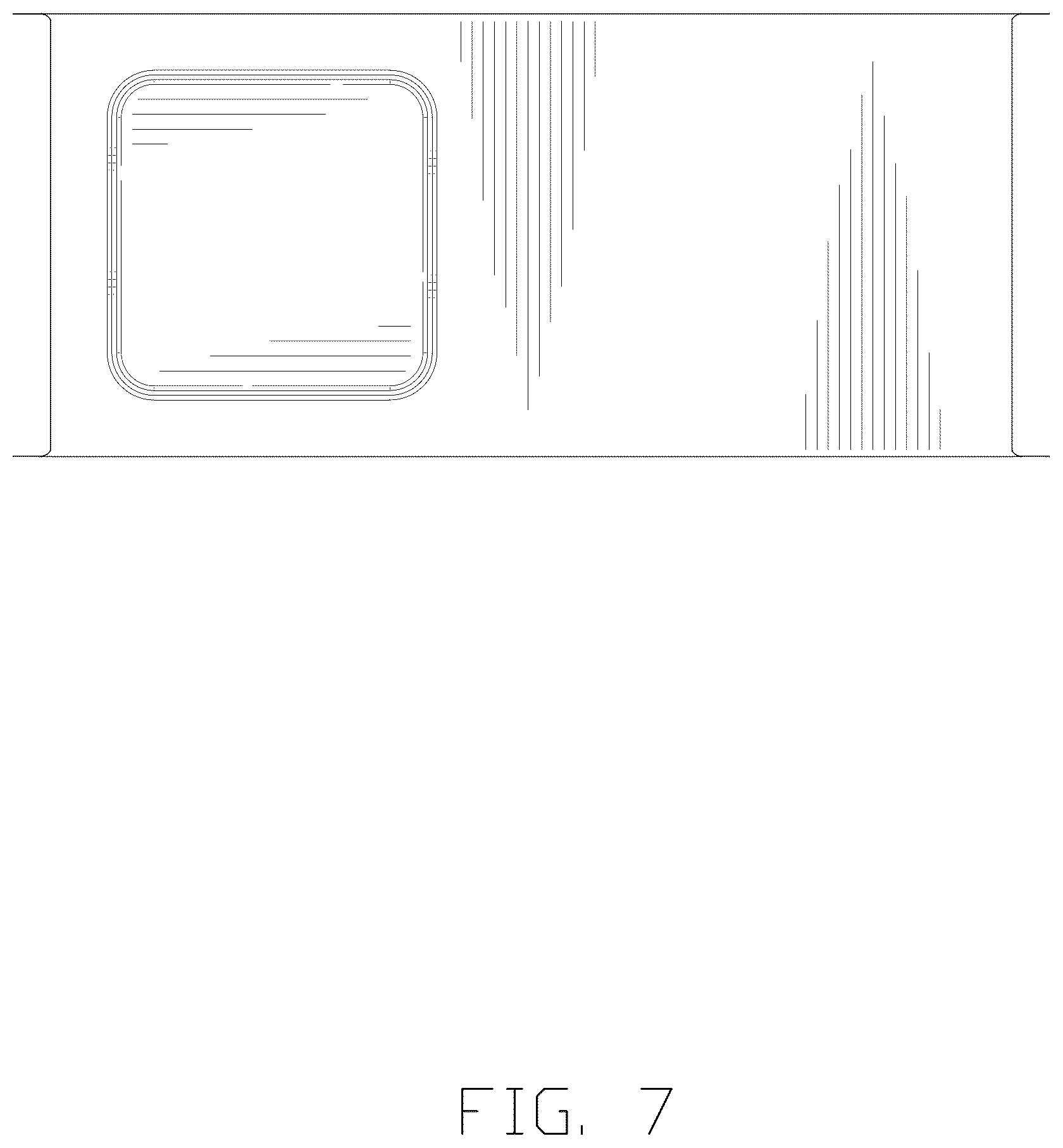 Patent USD1123643 Figure 7 – Packaging bag