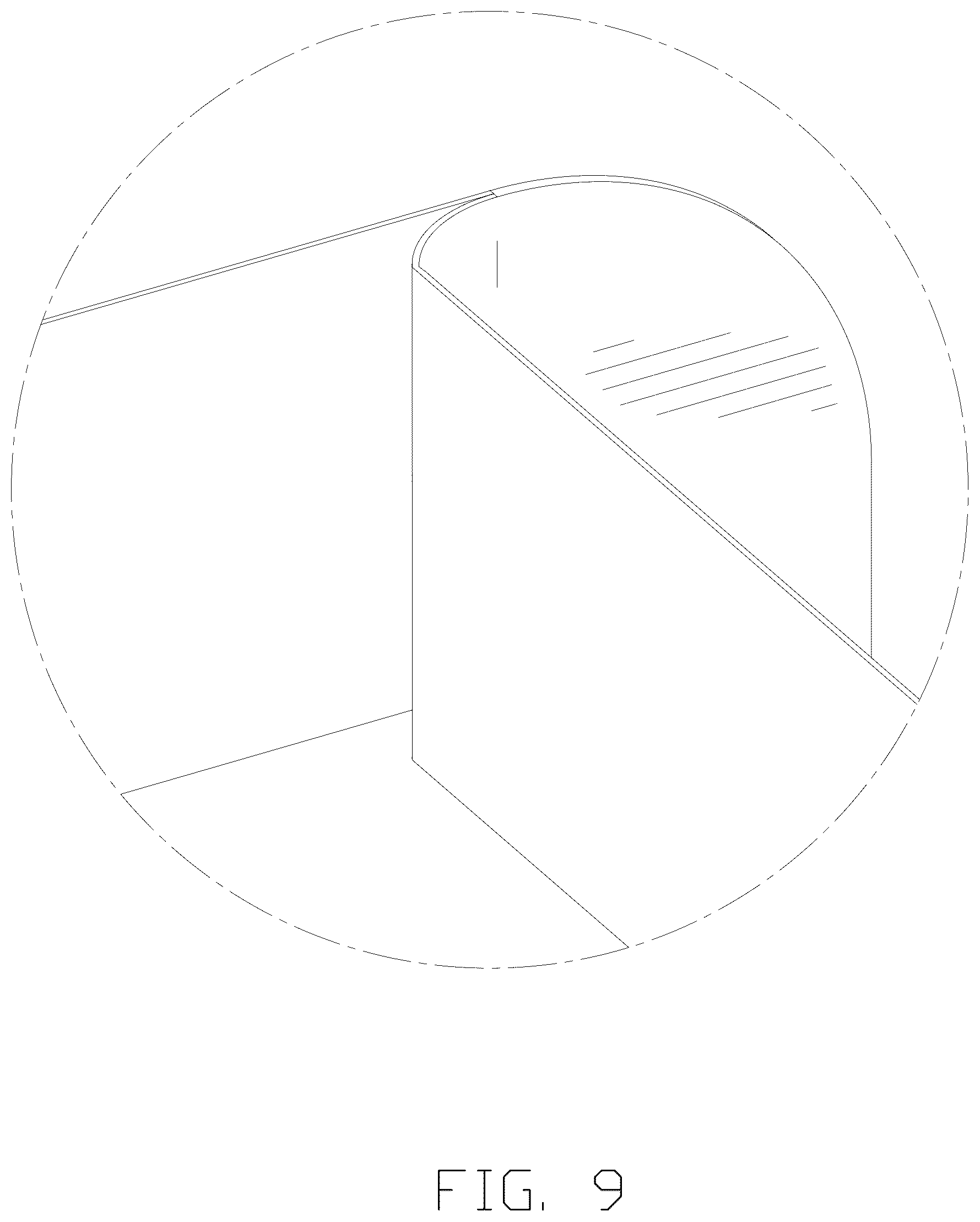 Patent USD1123643 Figure 9 – Packaging bag