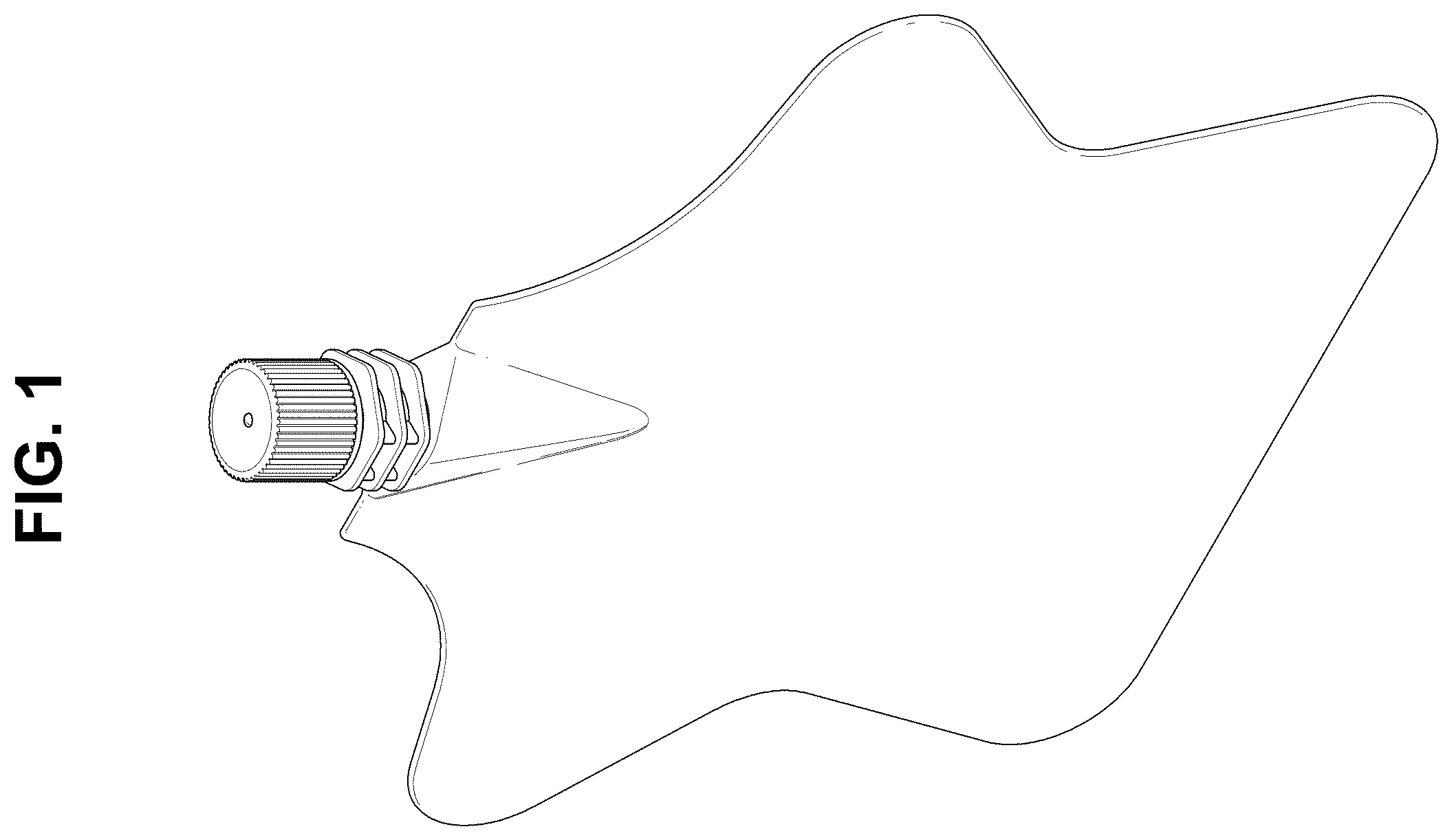 Patent USD1123644 Figure 1 – Beverage packaging