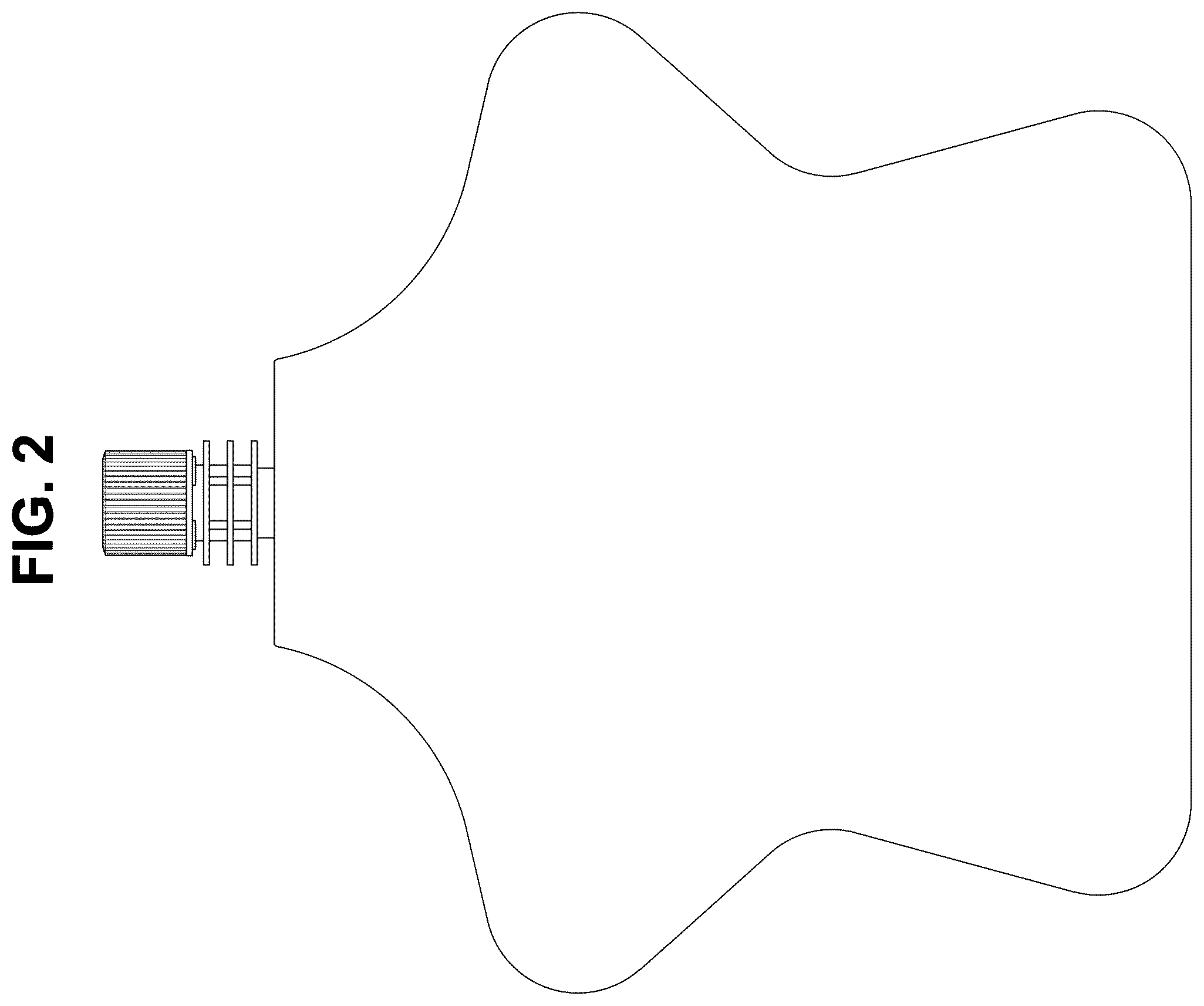 Patent USD1123644 Figure 2 – Beverage packaging