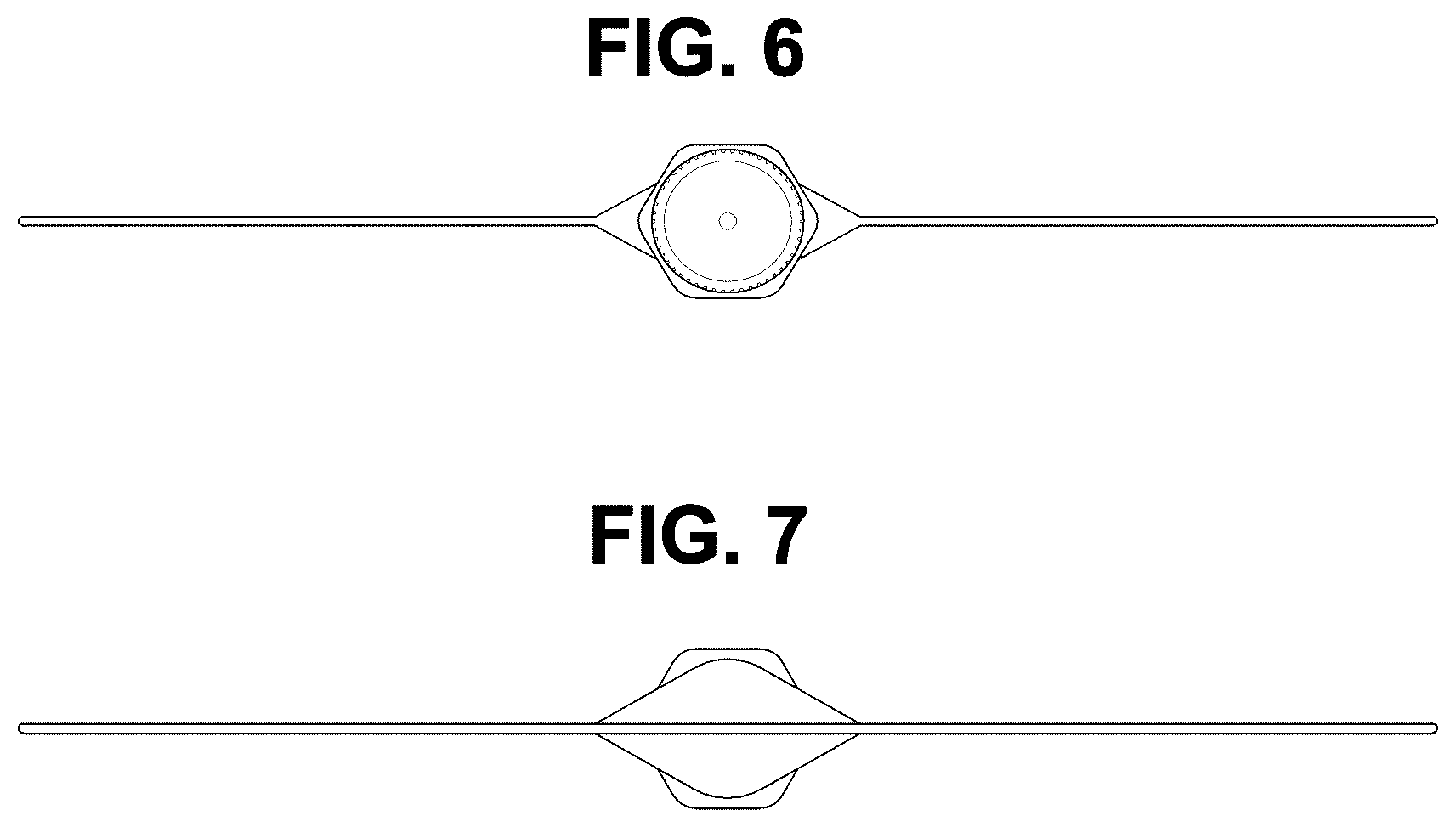 Patent USD1123644 Figure 6 – Beverage packaging