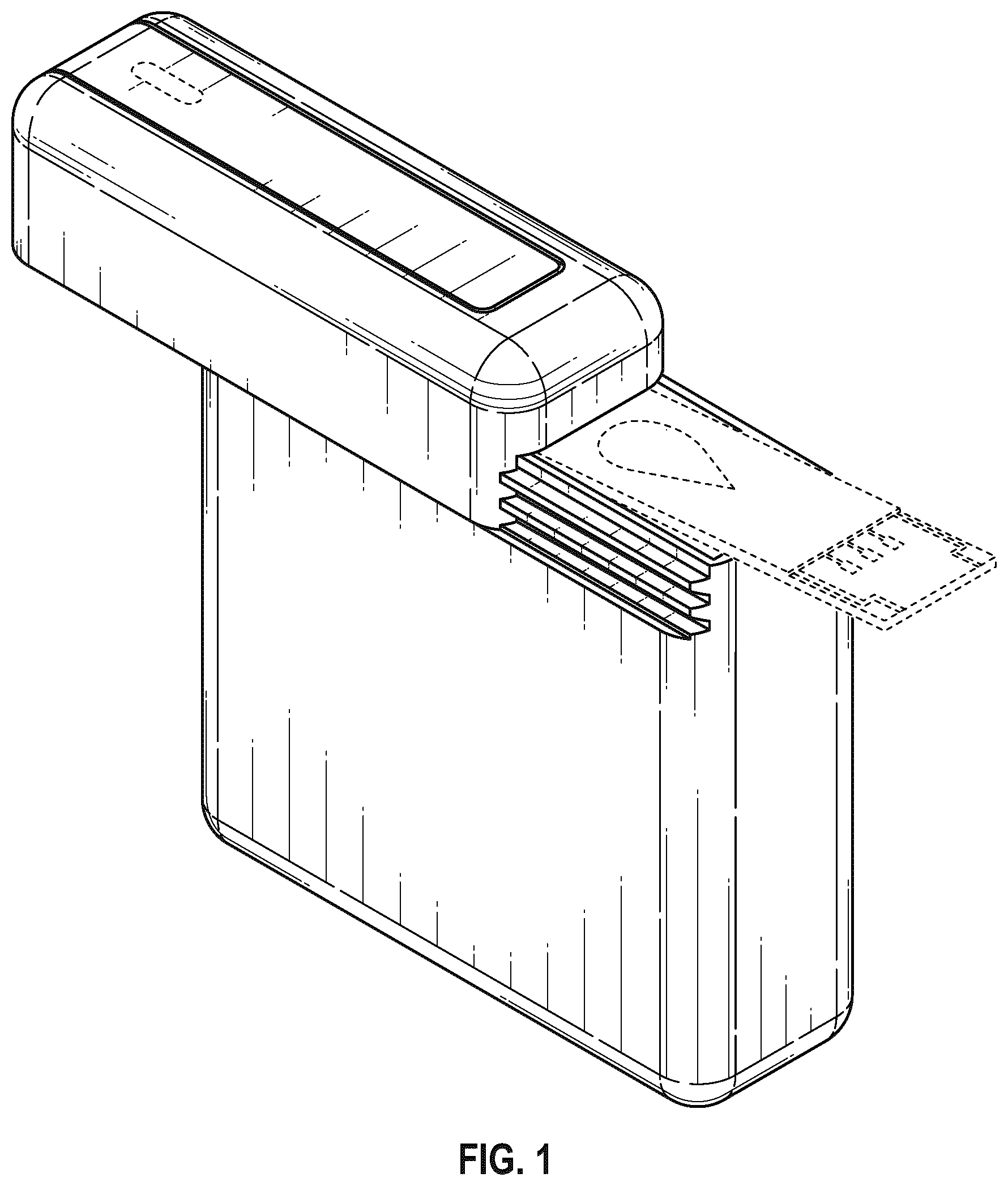 Patent USD1123645 — Combined container and dispenser — Figure 1