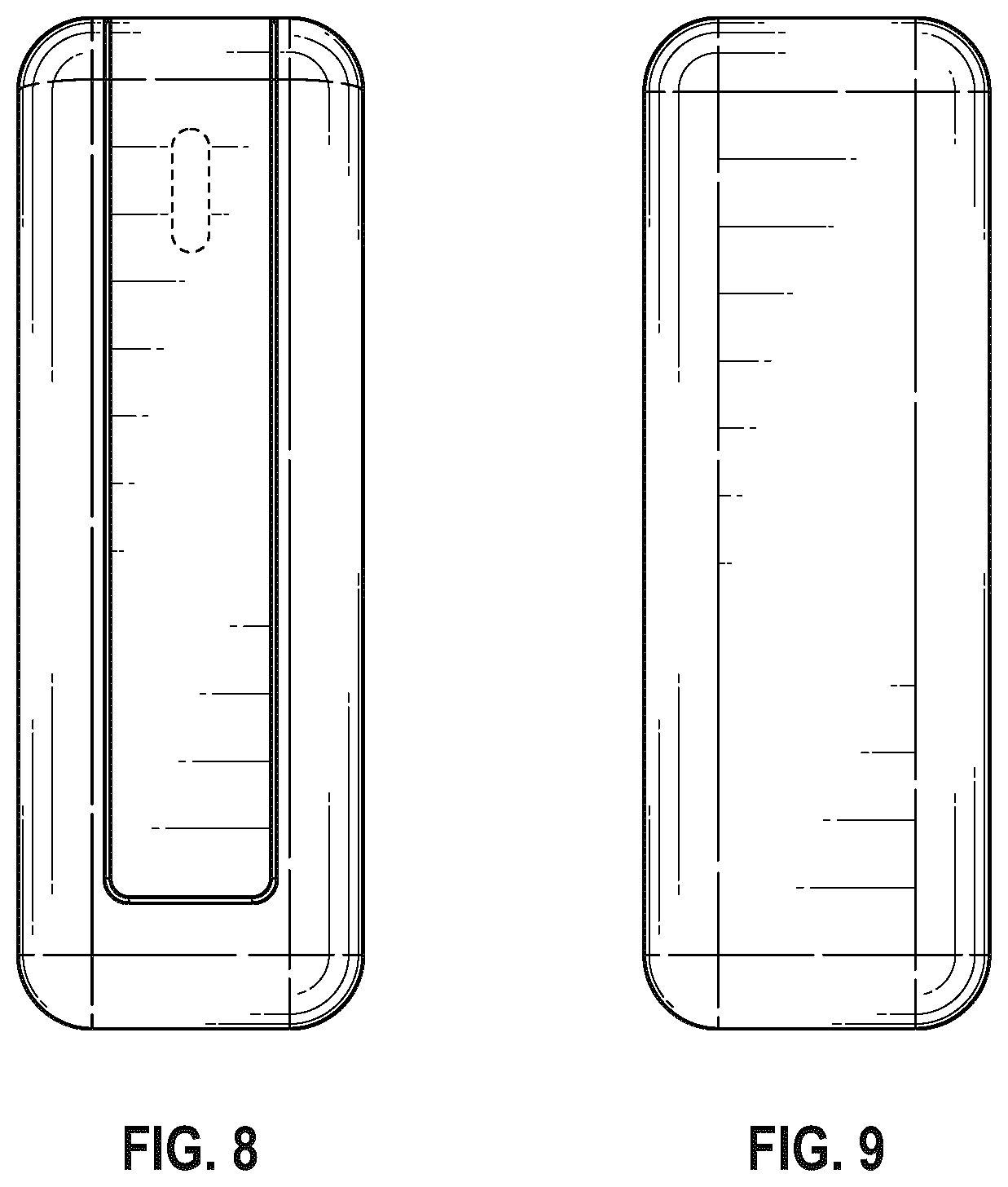 Patent USD1123645 Figure 7 – Combined container and dispenser