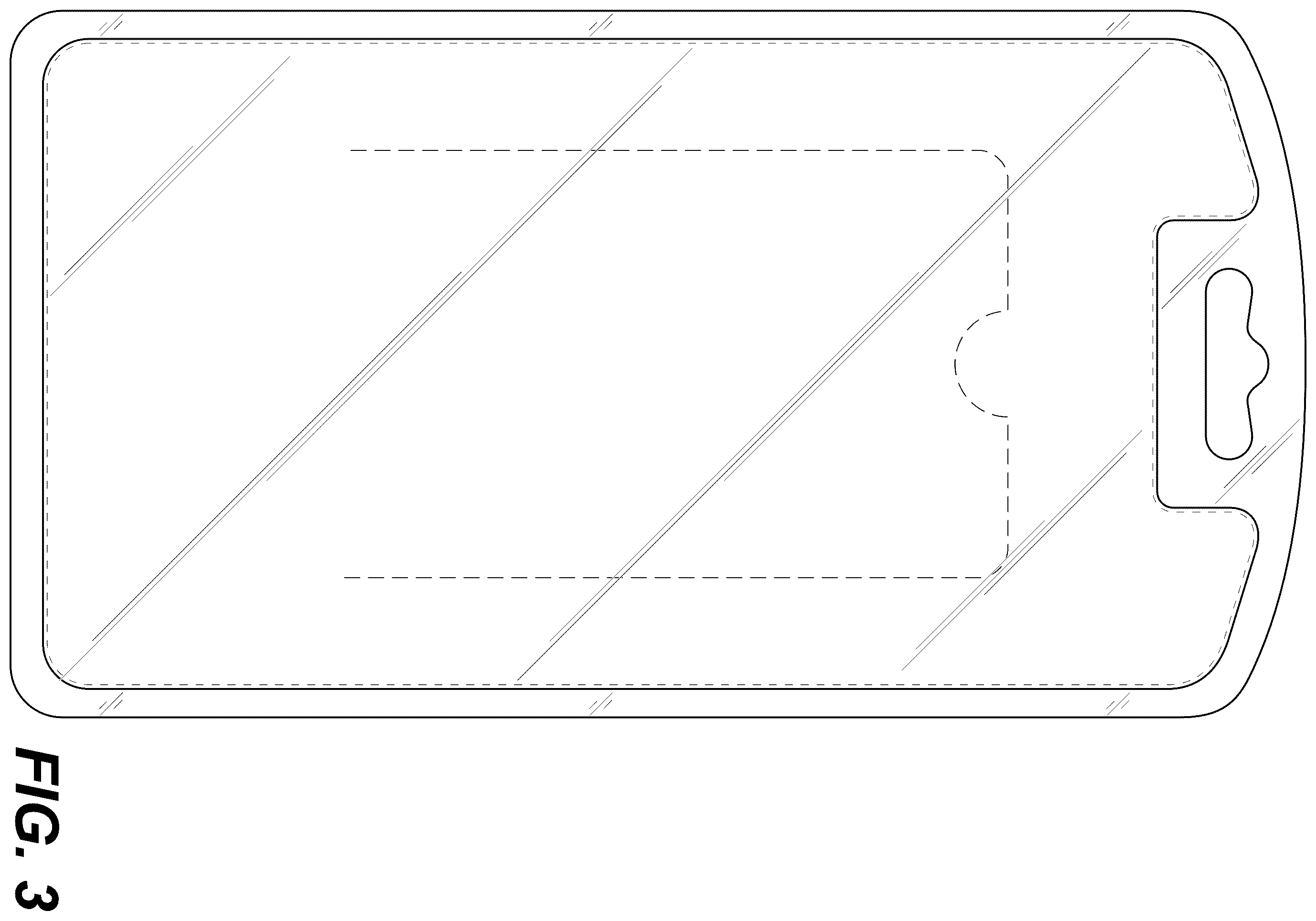 Patent USD1123646 Figure 3 – Package for a razor set