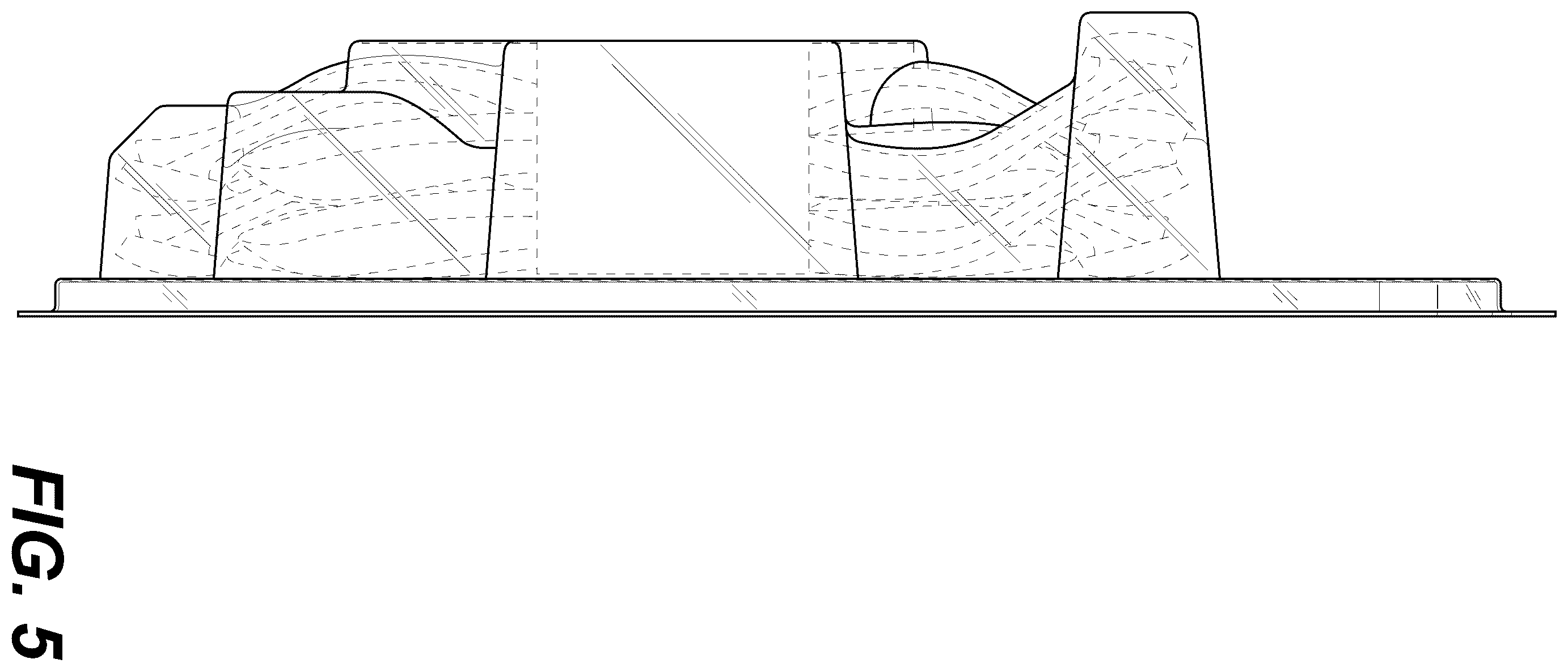 Patent USD1123646 Figure 5 – Package for a razor set
