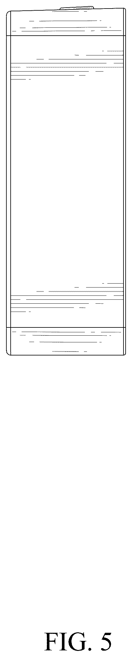 Patent USD1123647 Figure 5 – Digital clock