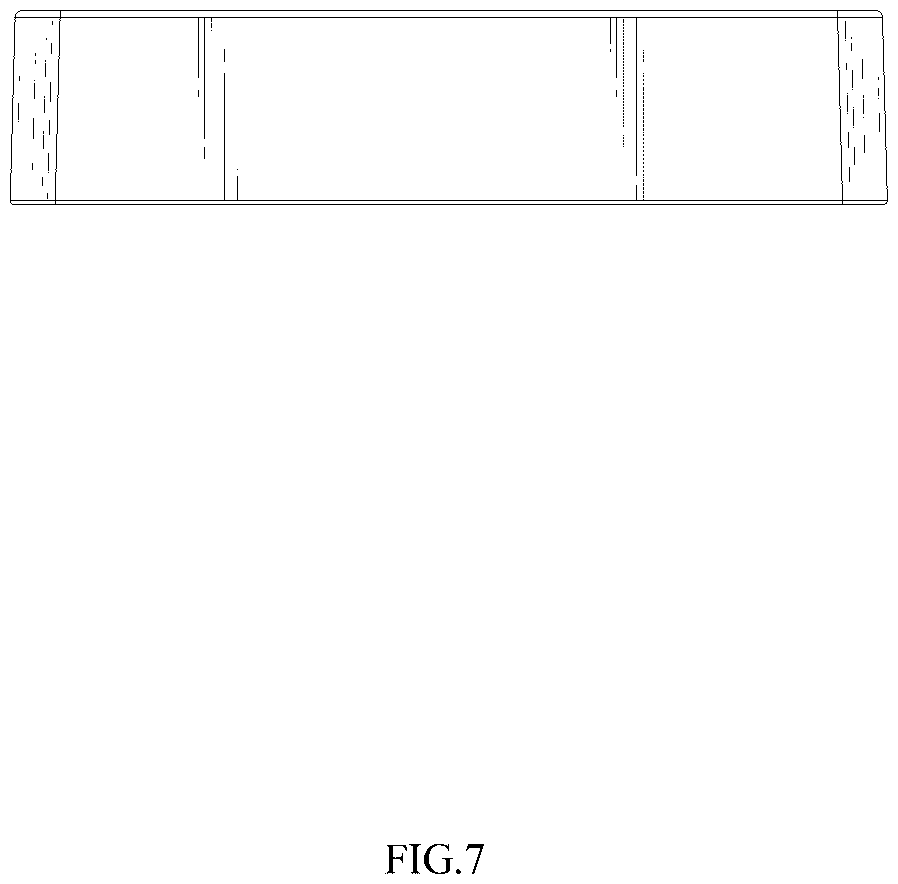 Patent USD1123647 Figure 7 – Digital clock