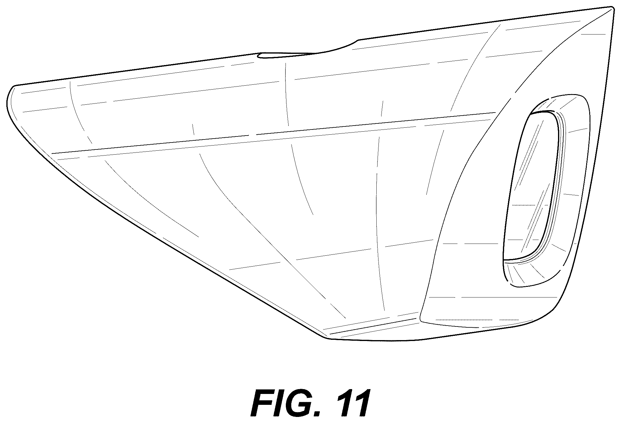 Patent USD1123649 Figure 11 – Sensor assembly