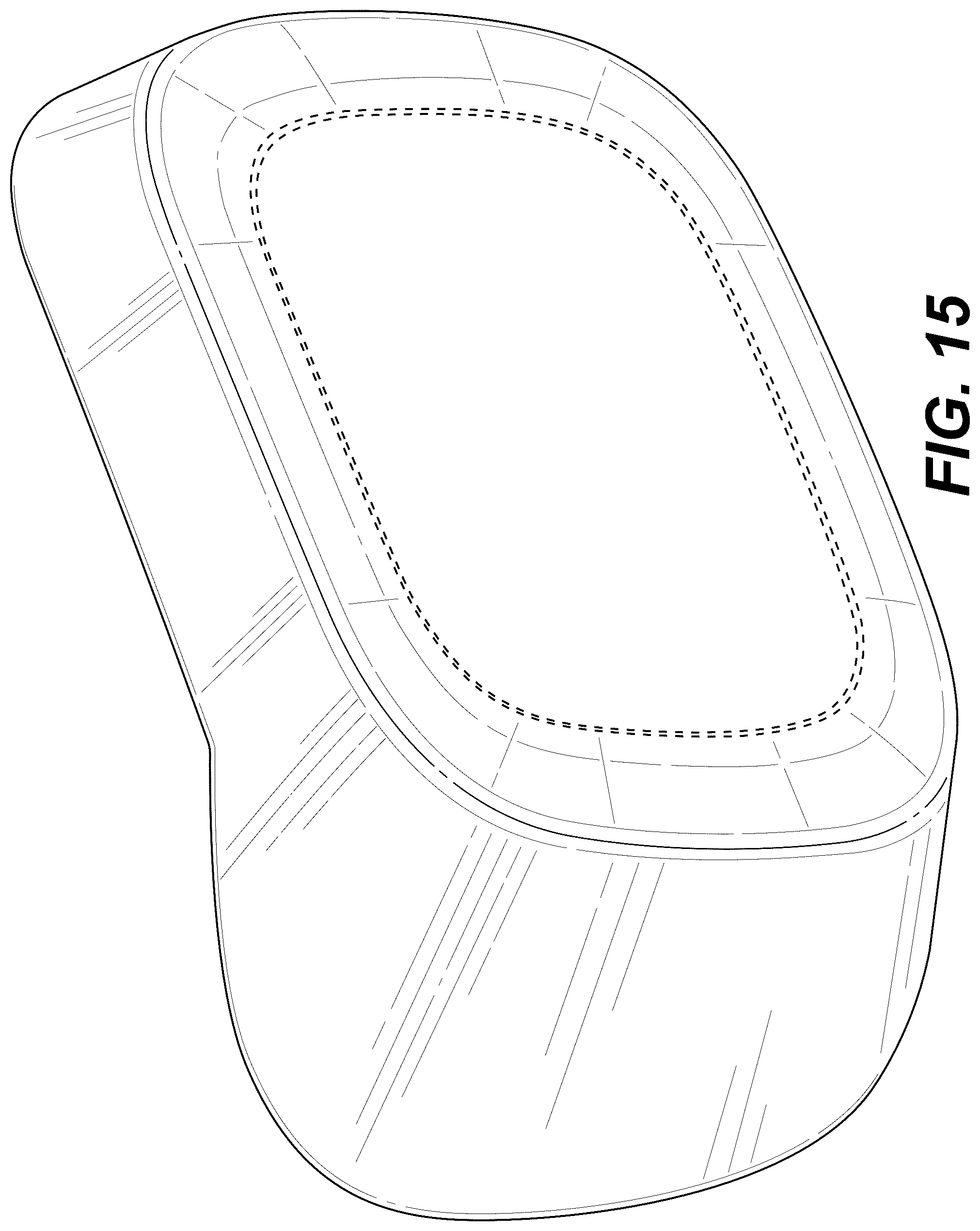 Patent USD1123650 Figure 15 – Sensor assembly