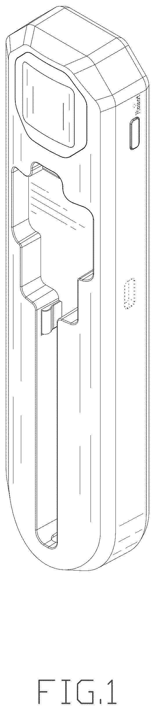 Patent USD1123651 Figure 1 – Wireless meat thermometer