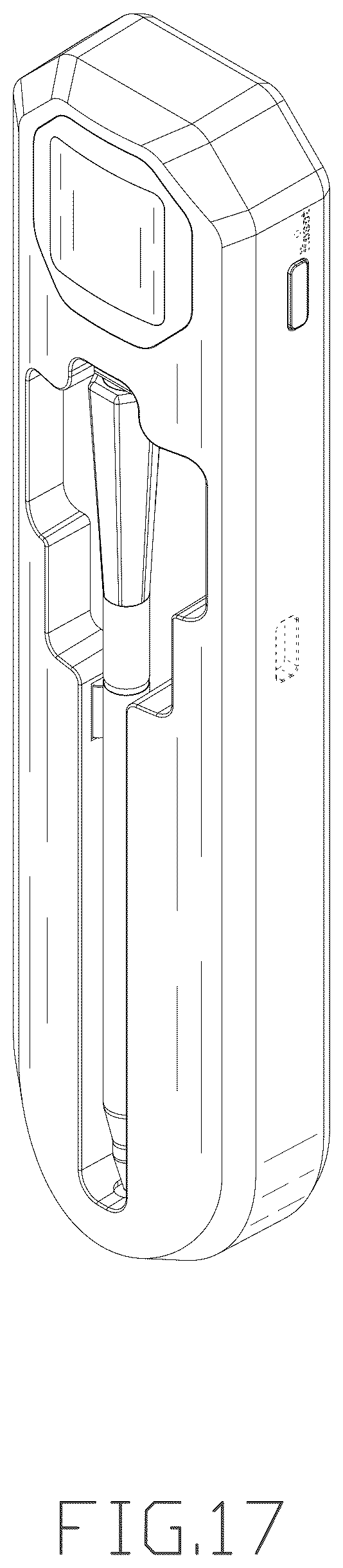 Patent USD1123651 Figure 17 – Wireless meat thermometer