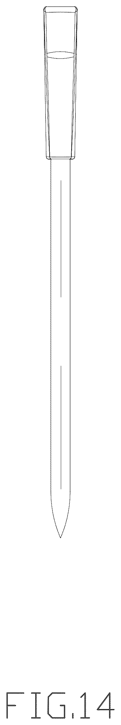 Patent USD1123652 Figure 14 – Wireless meat thermometer