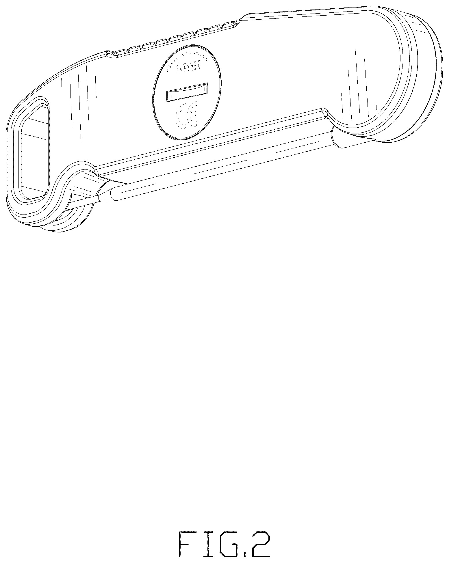 Patent USD1123653 Figure 2 – Digital meat thermometer