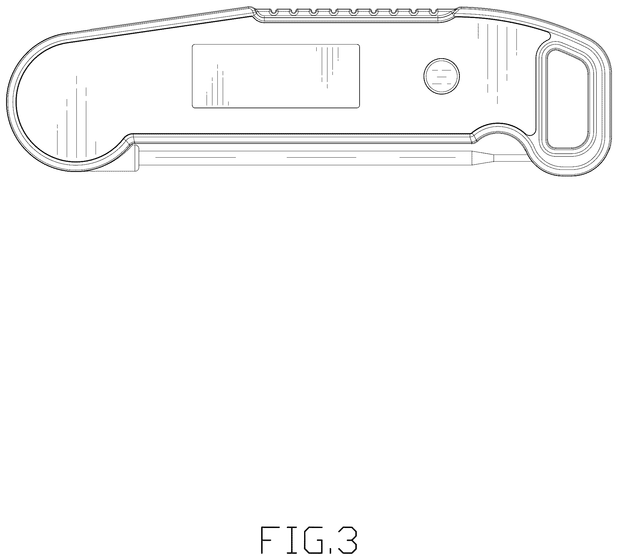 Patent USD1123653 Figure 3 – Digital meat thermometer