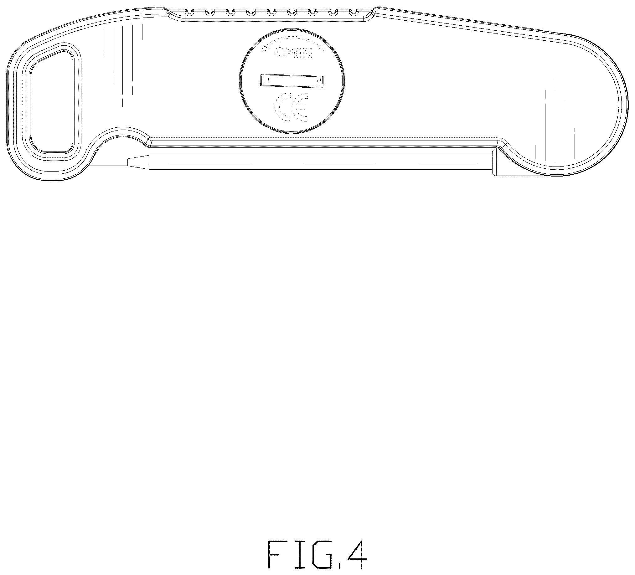 Patent USD1123653 Figure 4 – Digital meat thermometer