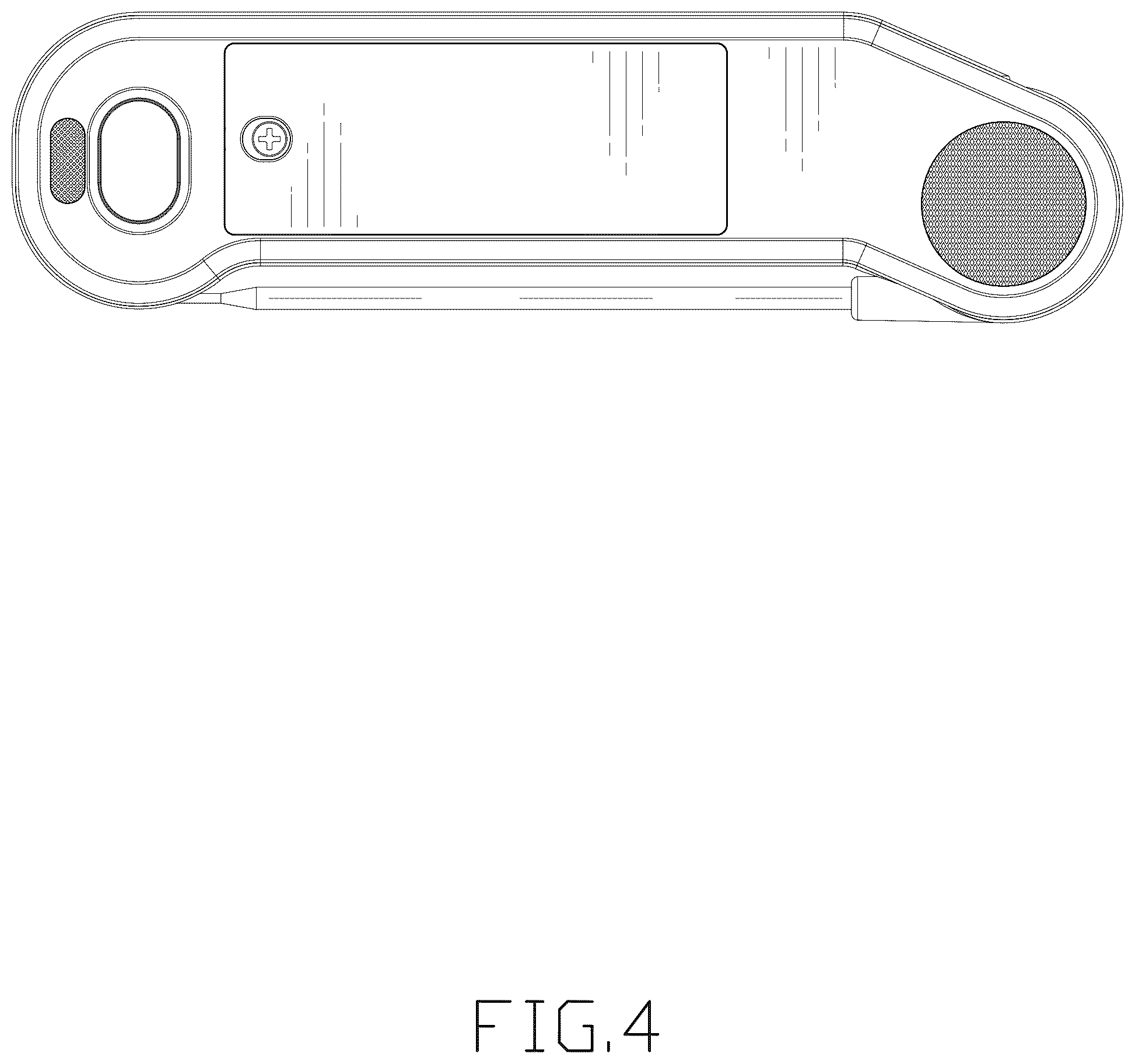 Patent USD1123654 Figure 4 – Digital meat thermometer