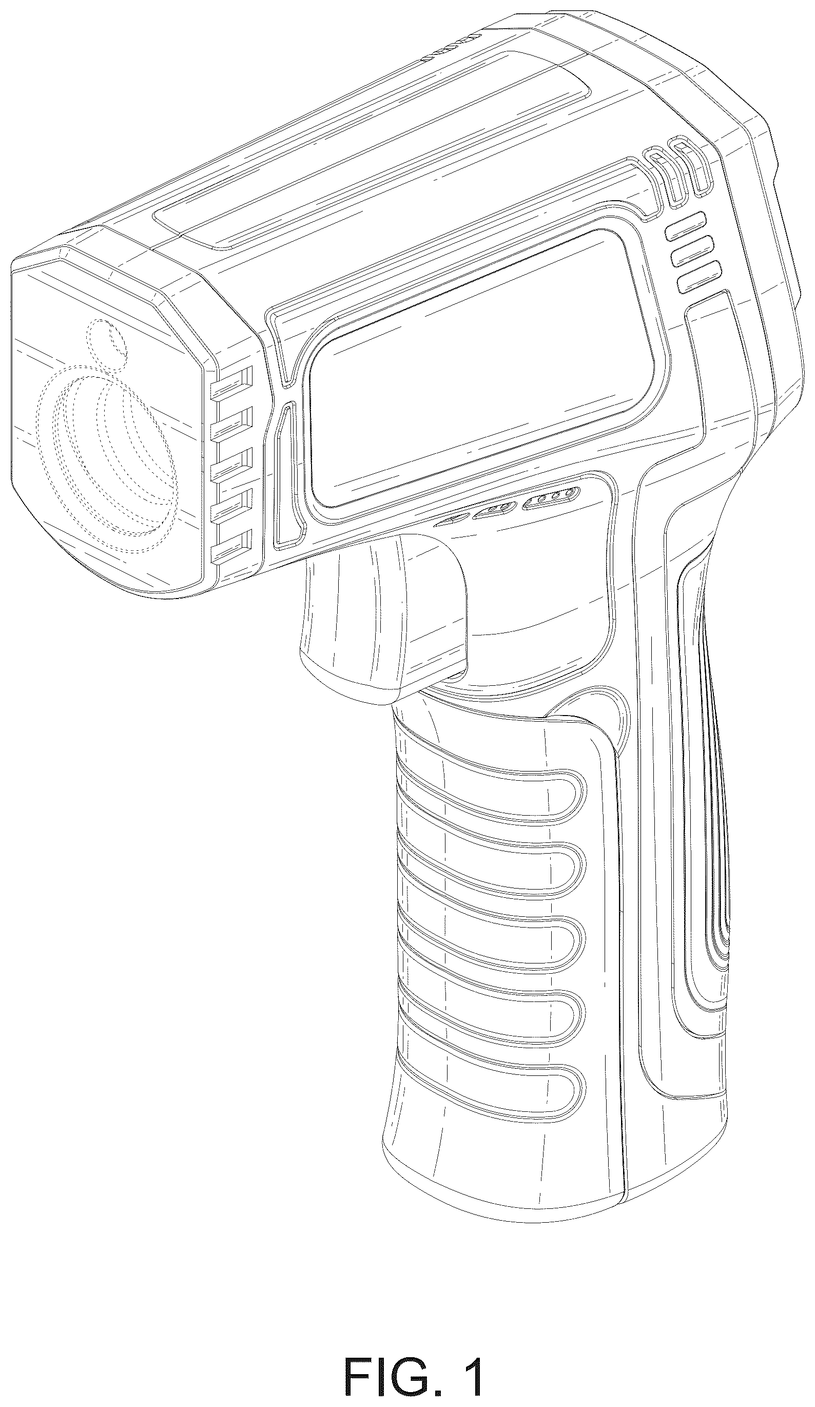 Patent USD1123657 Figure 1 – Thermometer