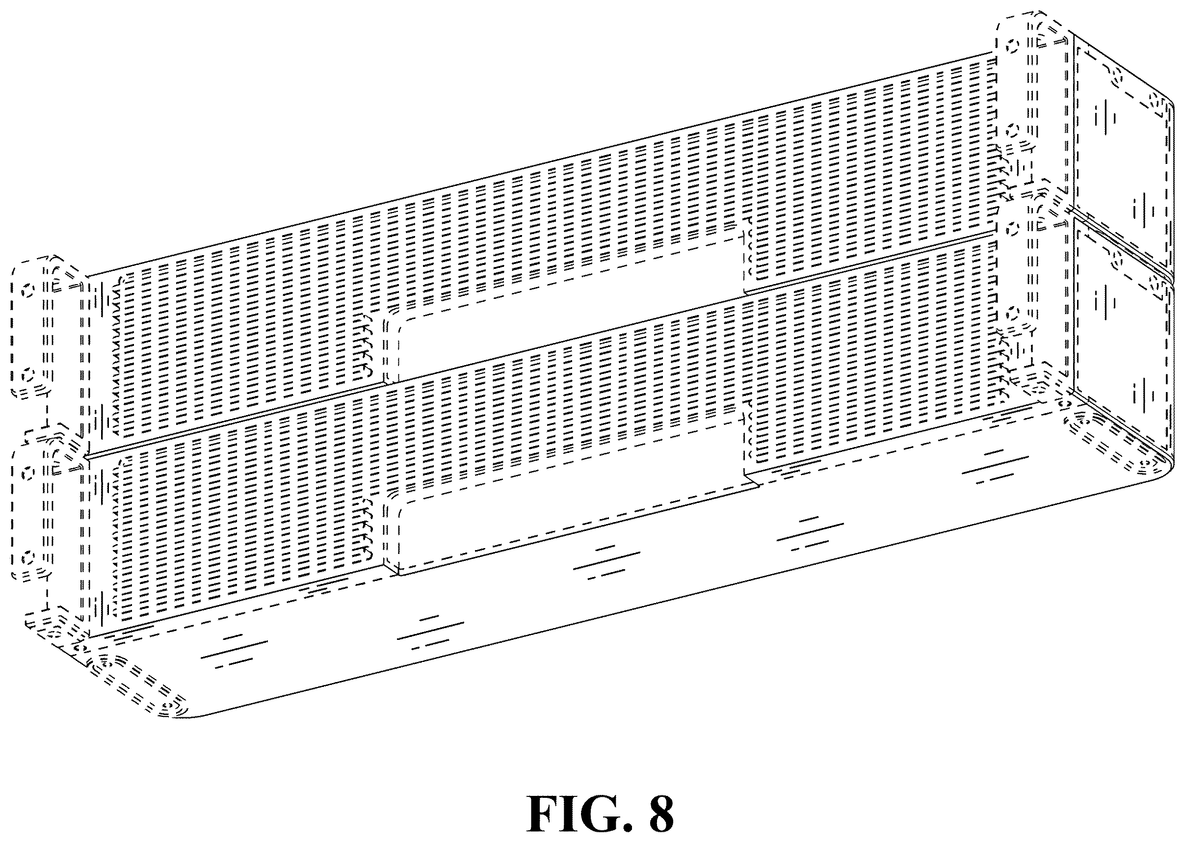Patent USD1123659 Figure 8 – Defense device for detecting drones and jamming radio channels of drones