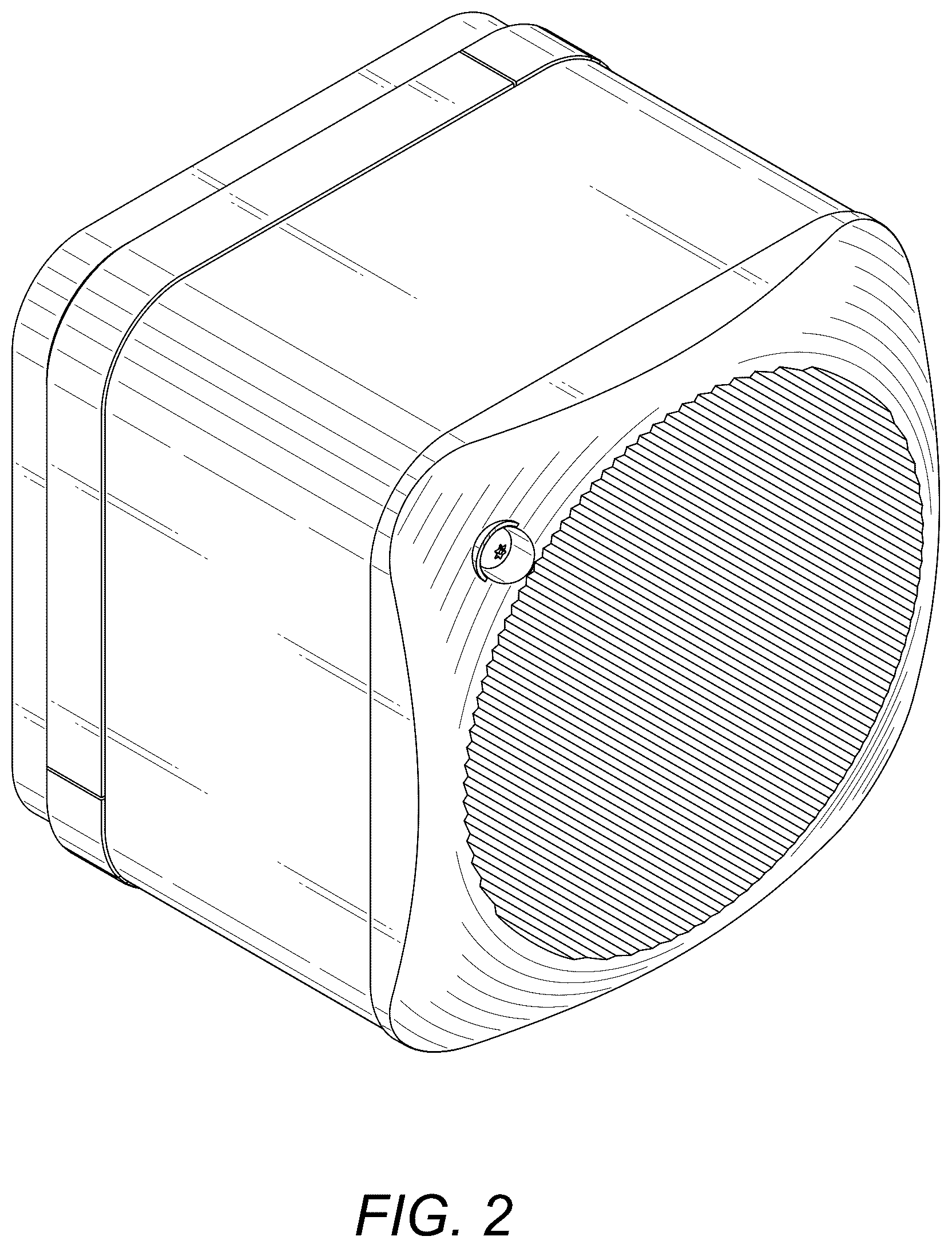 Patent USD1123661 Figure 2 – Object detector
