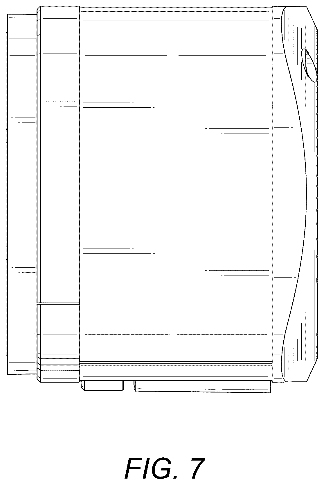 Patent USD1123661 Figure 7 – Object detector