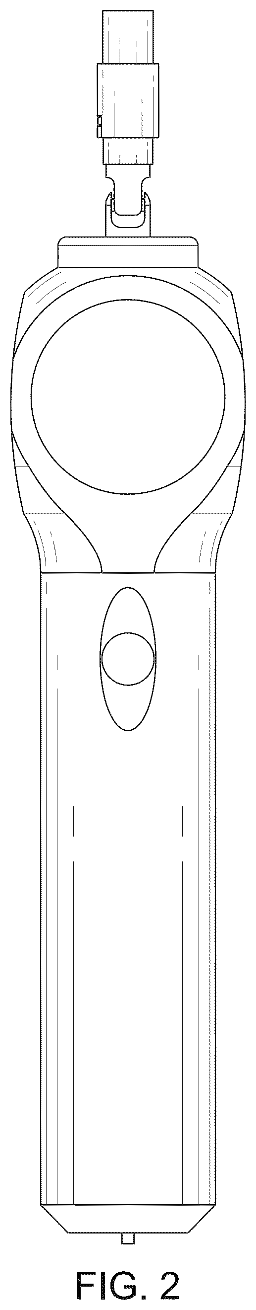 Patent USD1123665 Figure 2 – Tracking handle