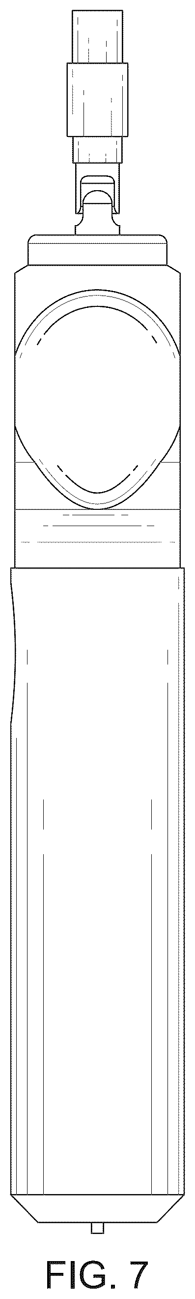 Patent USD1123665 Figure 6 – Tracking handle