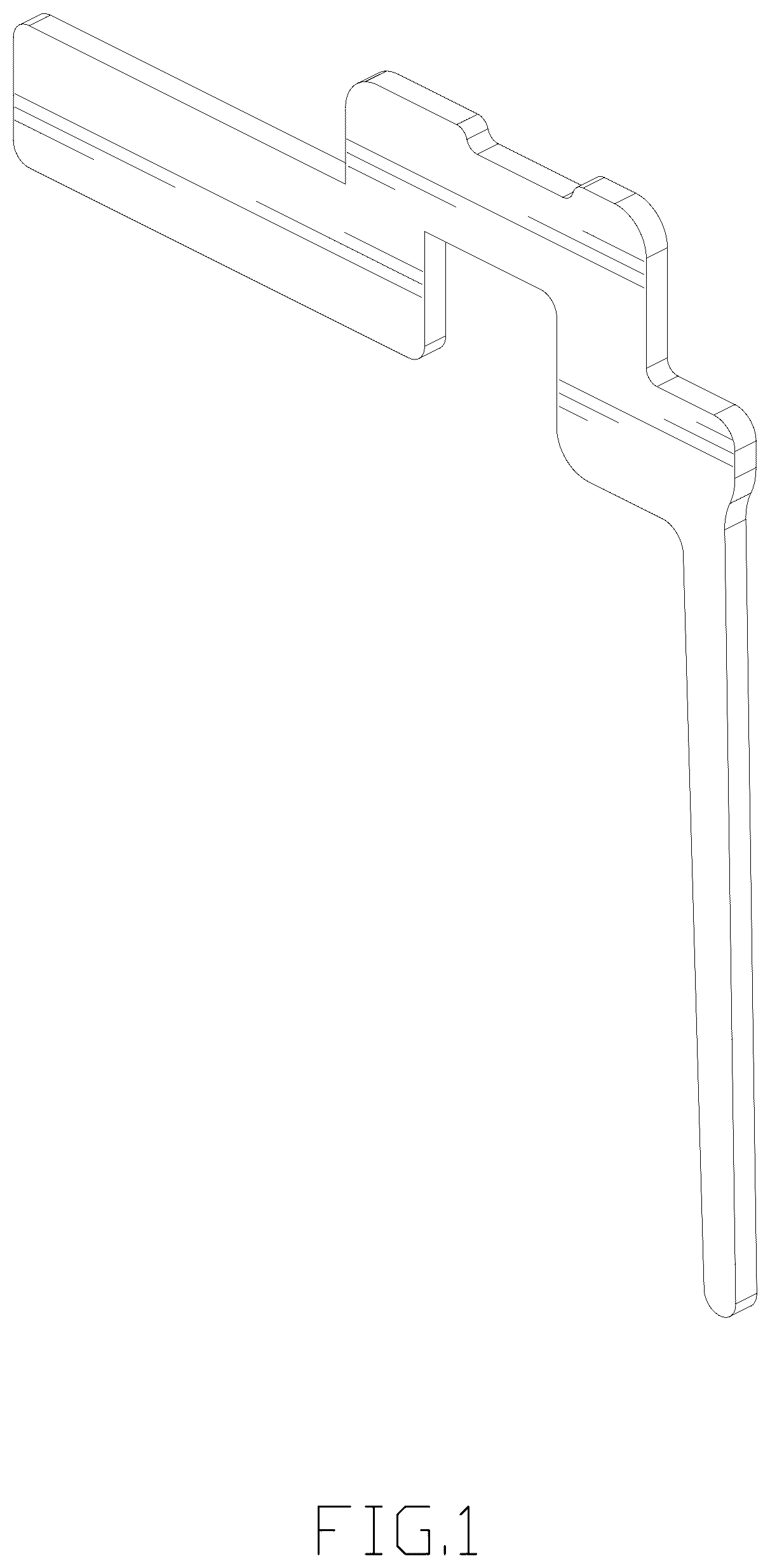 Patent USD1123666 — Sensing electrode for collecting bioelectrical signal — Figure 1