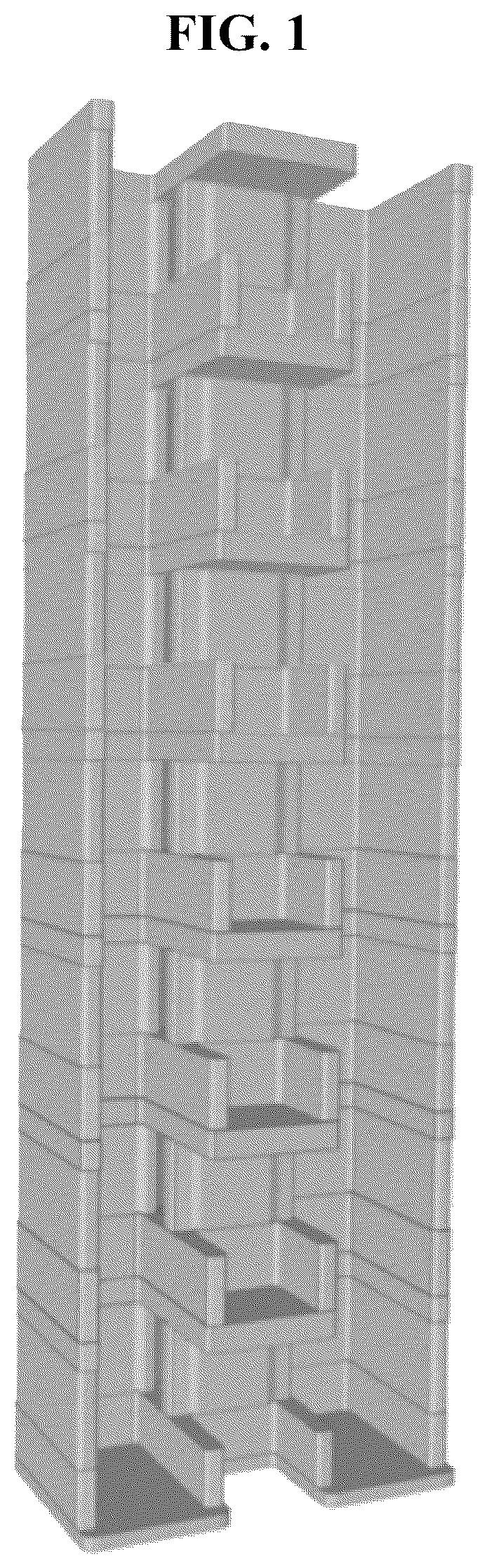 Patent USD1123667 Figure 1 – Module housing laser- and photodiode pairs to detect quality and level of non-translucent liquids