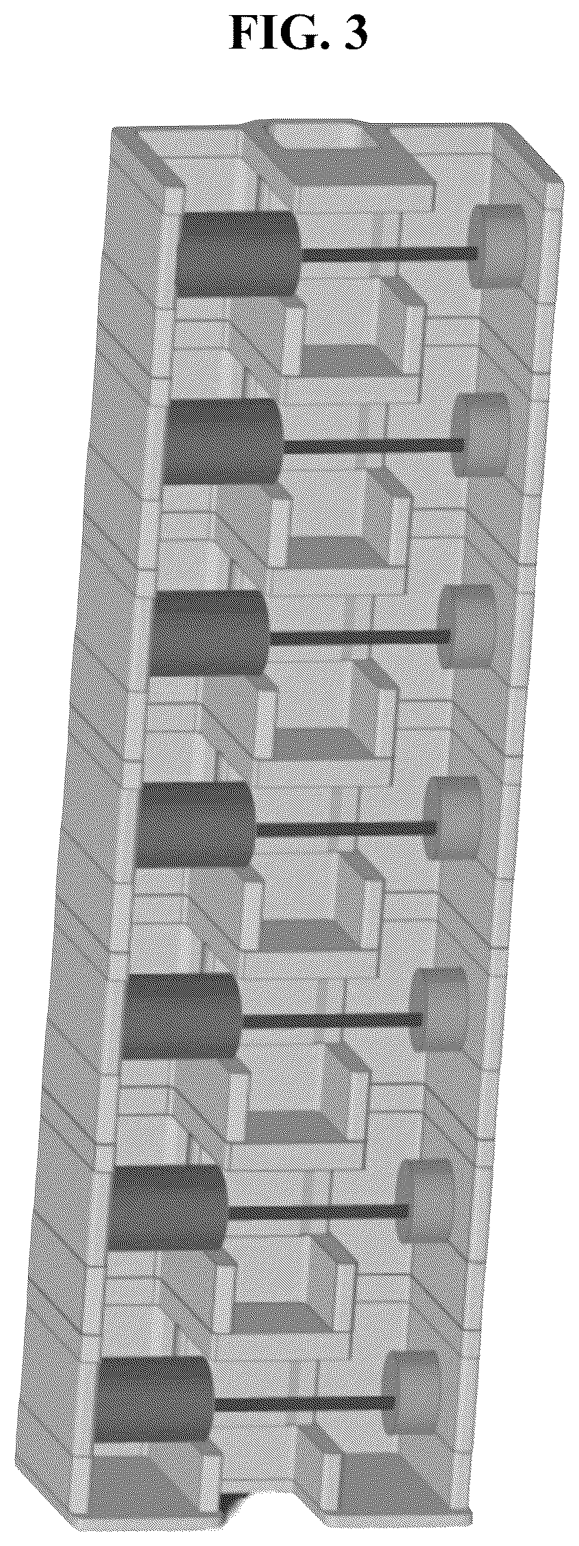 Patent USD1123667 Figure 3 – Module housing laser- and photodiode pairs to detect quality and level of non-translucent liquids