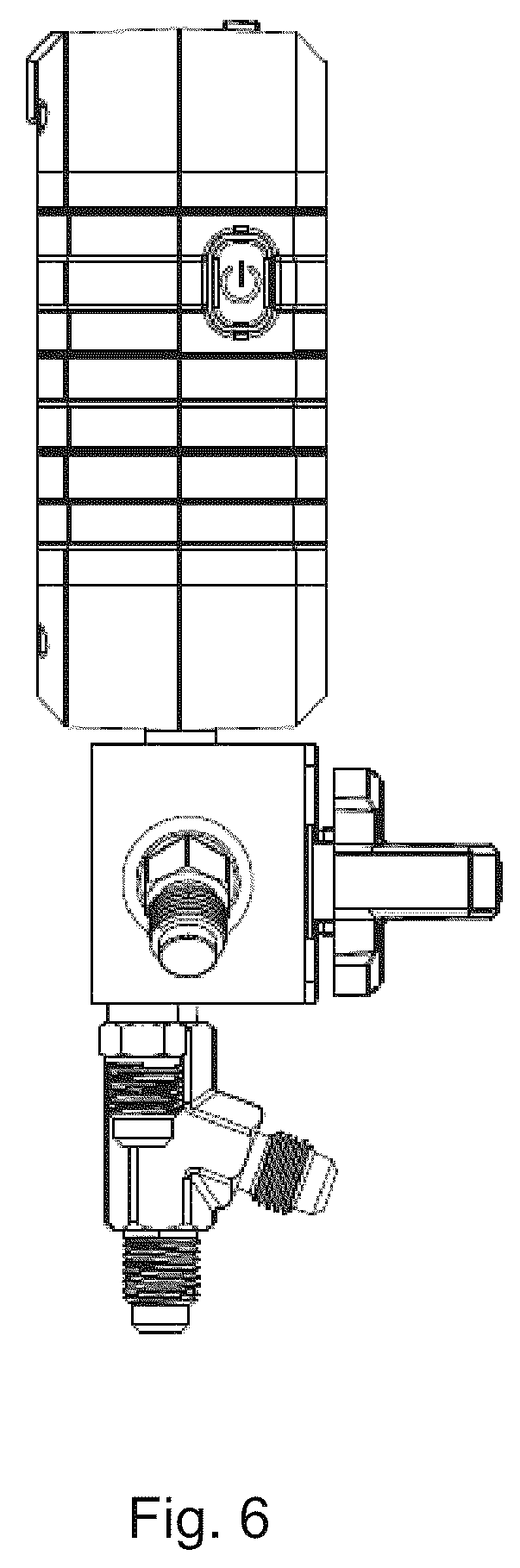 Patent USD1123668 Figure 6 – Pressure gauge