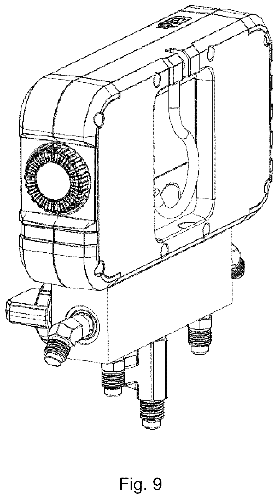 Patent USD1123668 Figure 9 – Pressure gauge