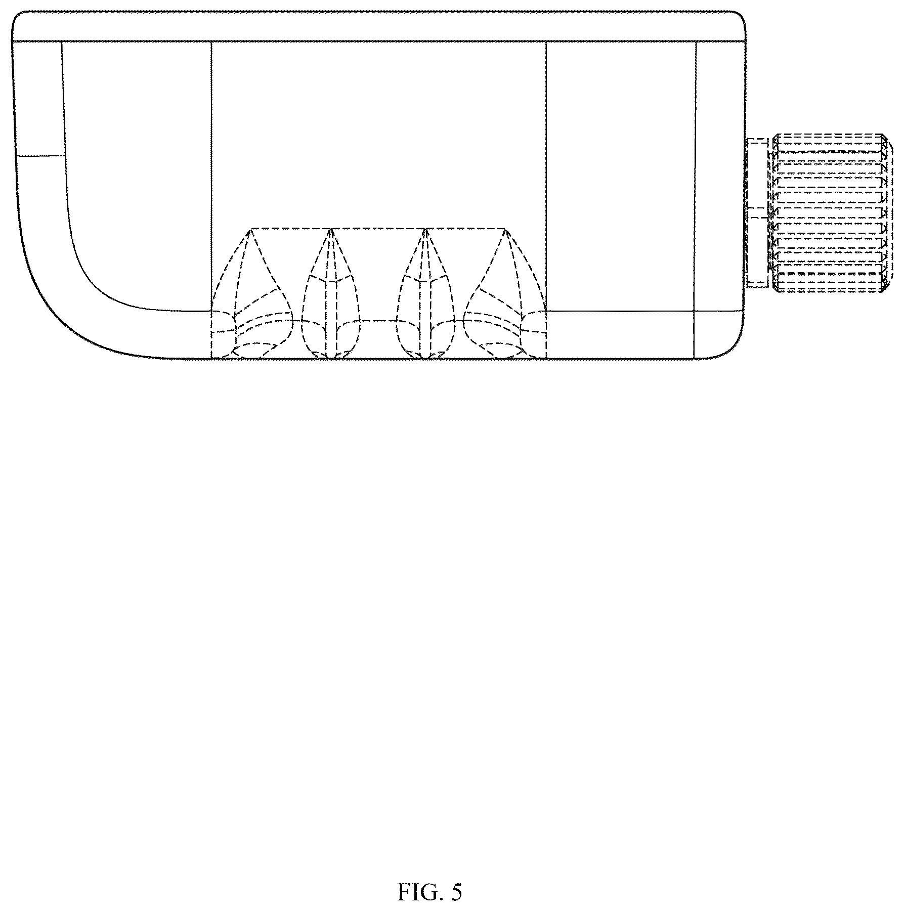 Patent USD1123670 Figure 5 – Signaling device