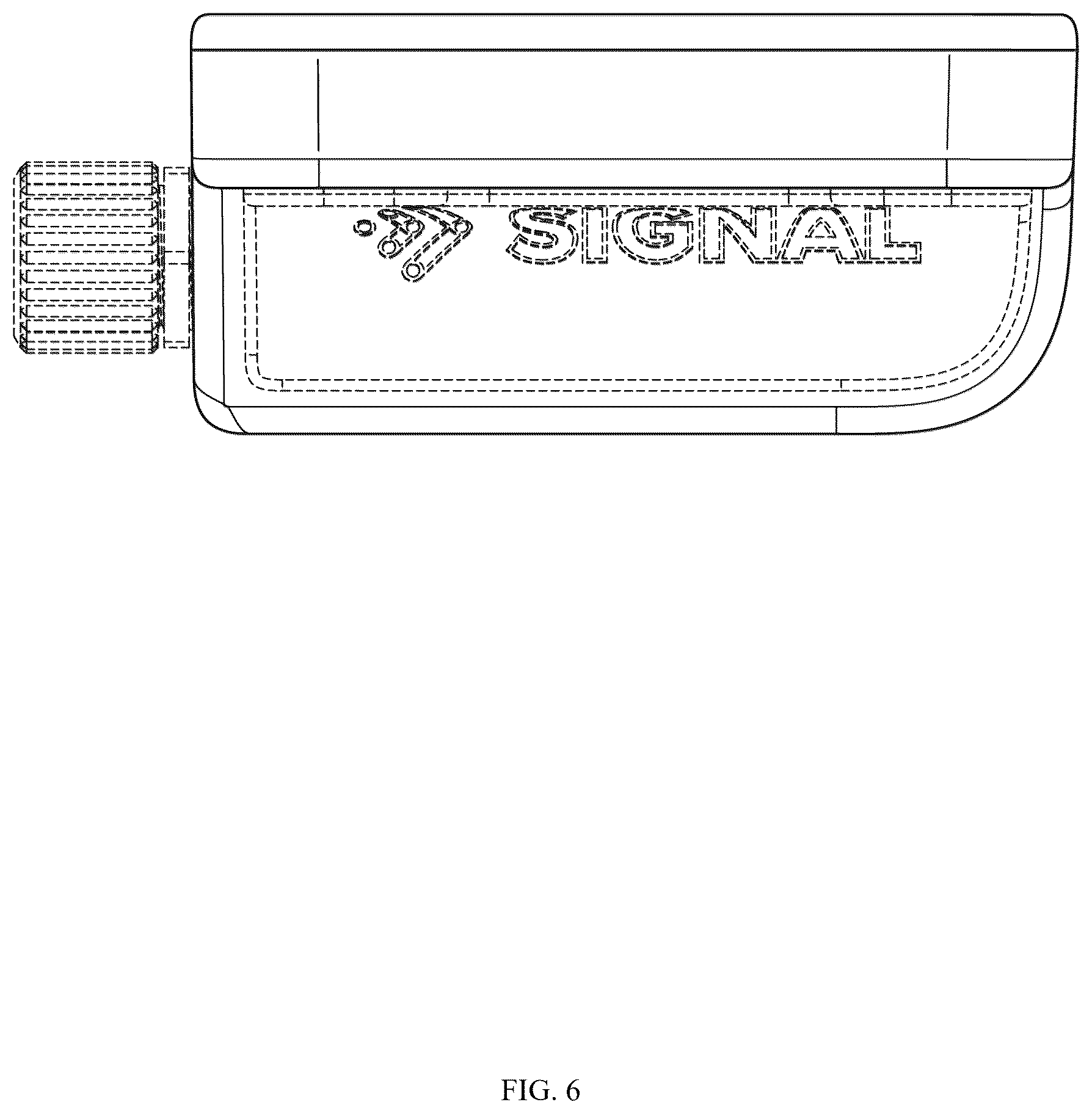 Patent USD1123670 Figure 6 – Signaling device