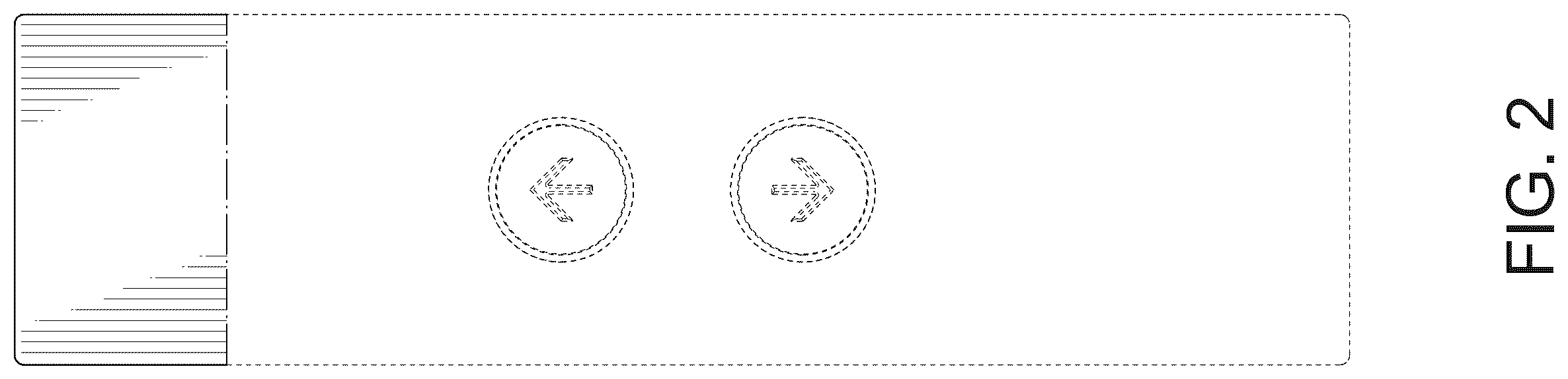 Patent USD1123672 Figure 2 – Control panel for elevator