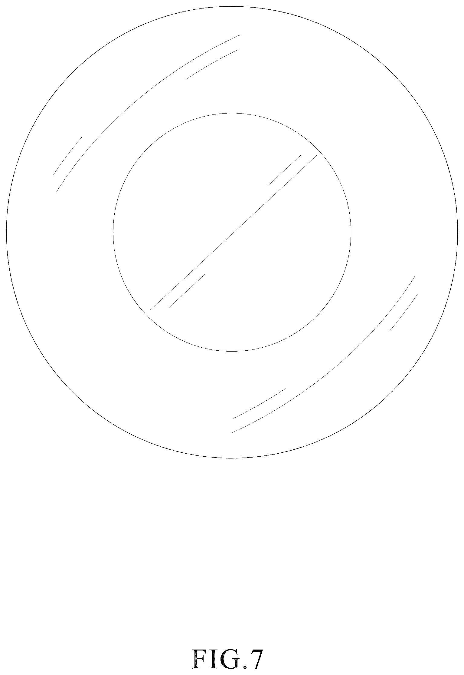 Patent USD1123673 Figure 7 – Warning light