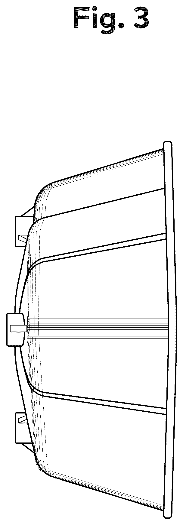 Patent USD1123675 Figure 3 – Siren speaker housing