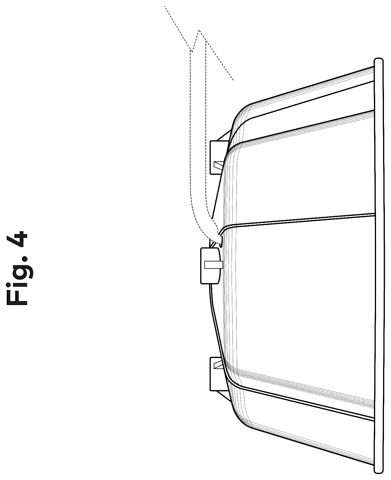 Patent USD1123675 Figure 4 – Siren speaker housing