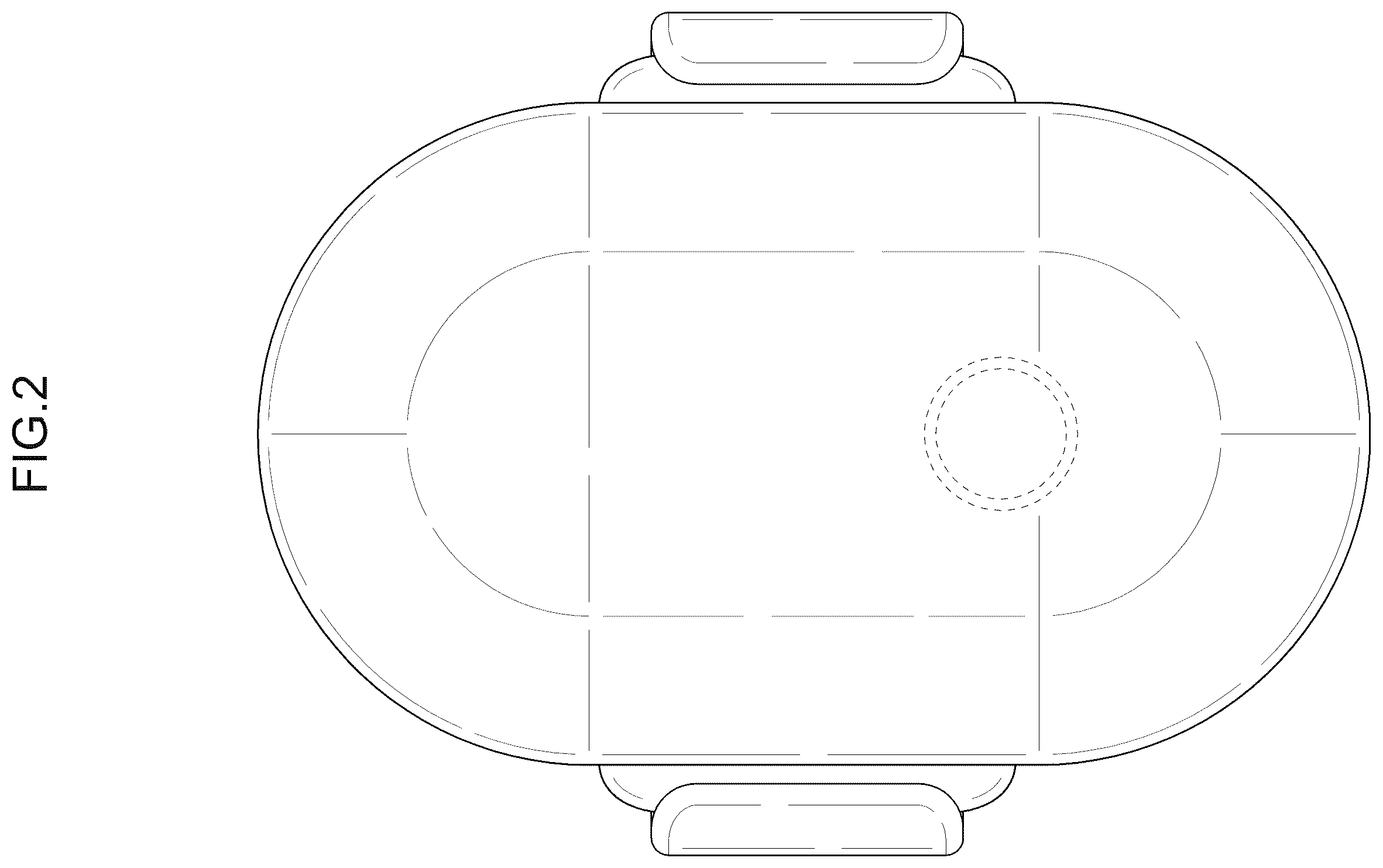 Patent USD1123676 Figure 2 – Case for electronic tag
