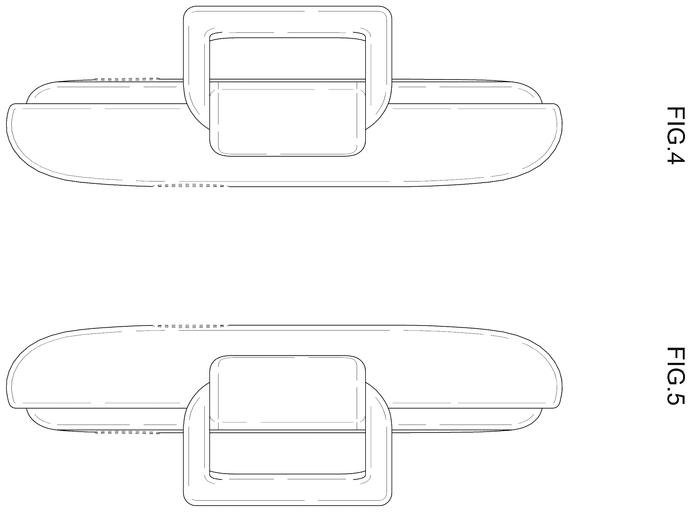 Patent USD1123676 Figure 4 – Case for electronic tag