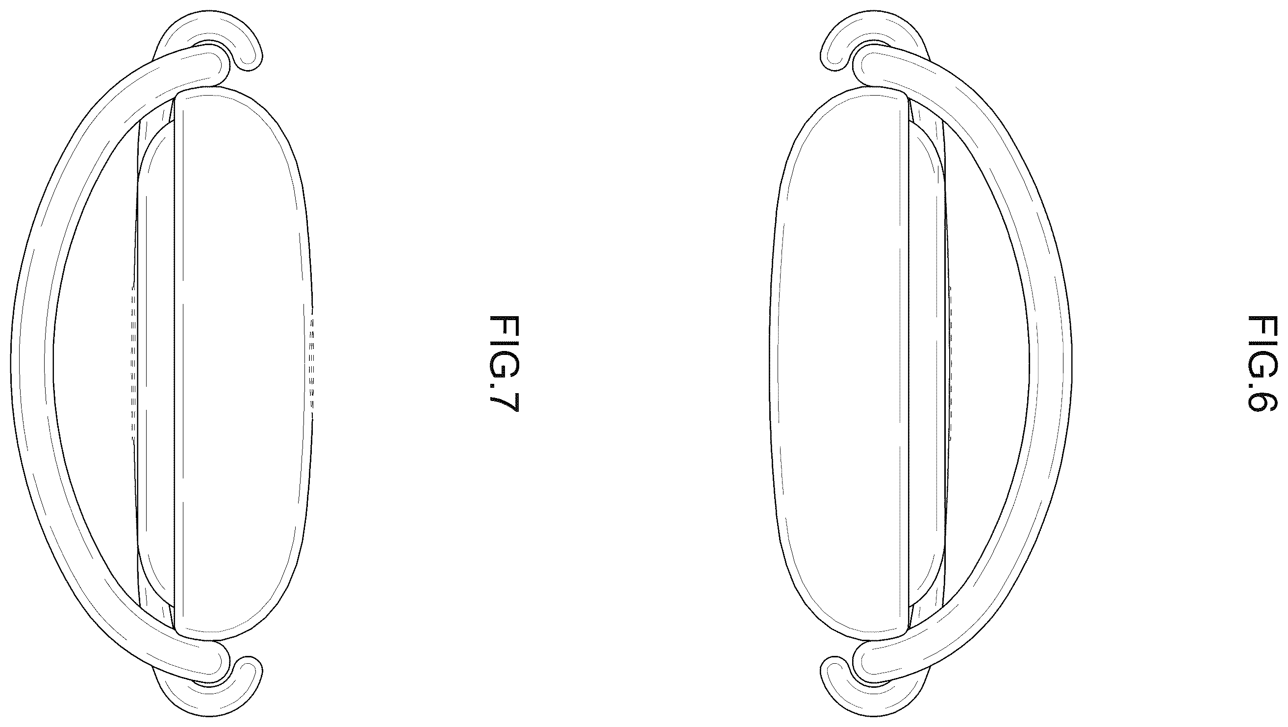 Patent USD1123676 Figure 5 – Case for electronic tag
