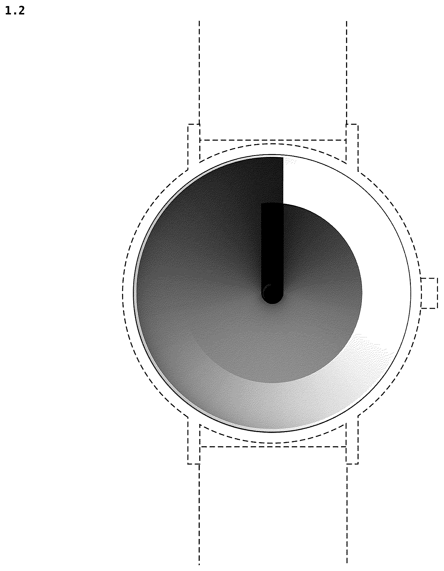 Patent USD1123678 Figure 2 – Watch