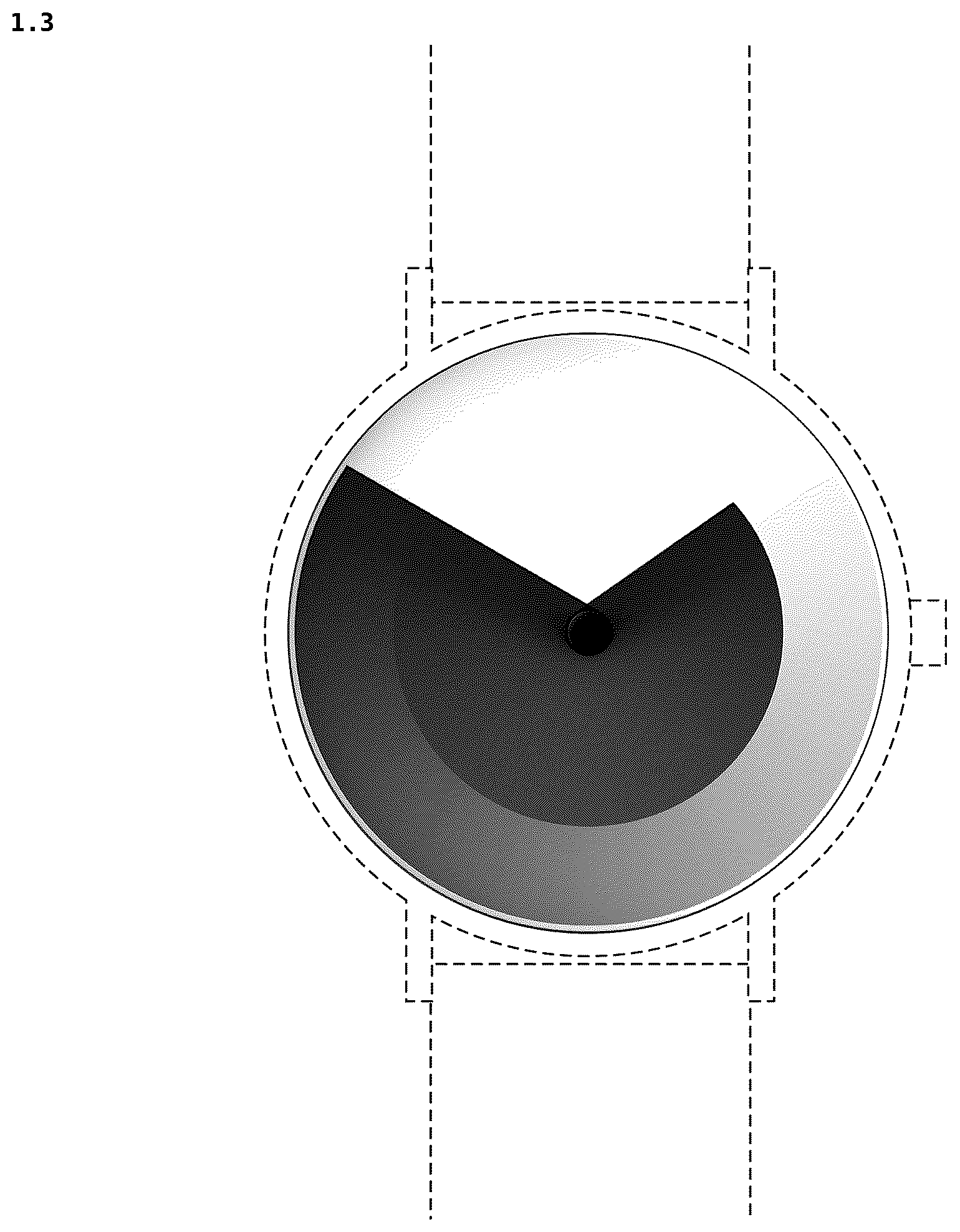 Patent USD1123678 Figure 3 – Watch